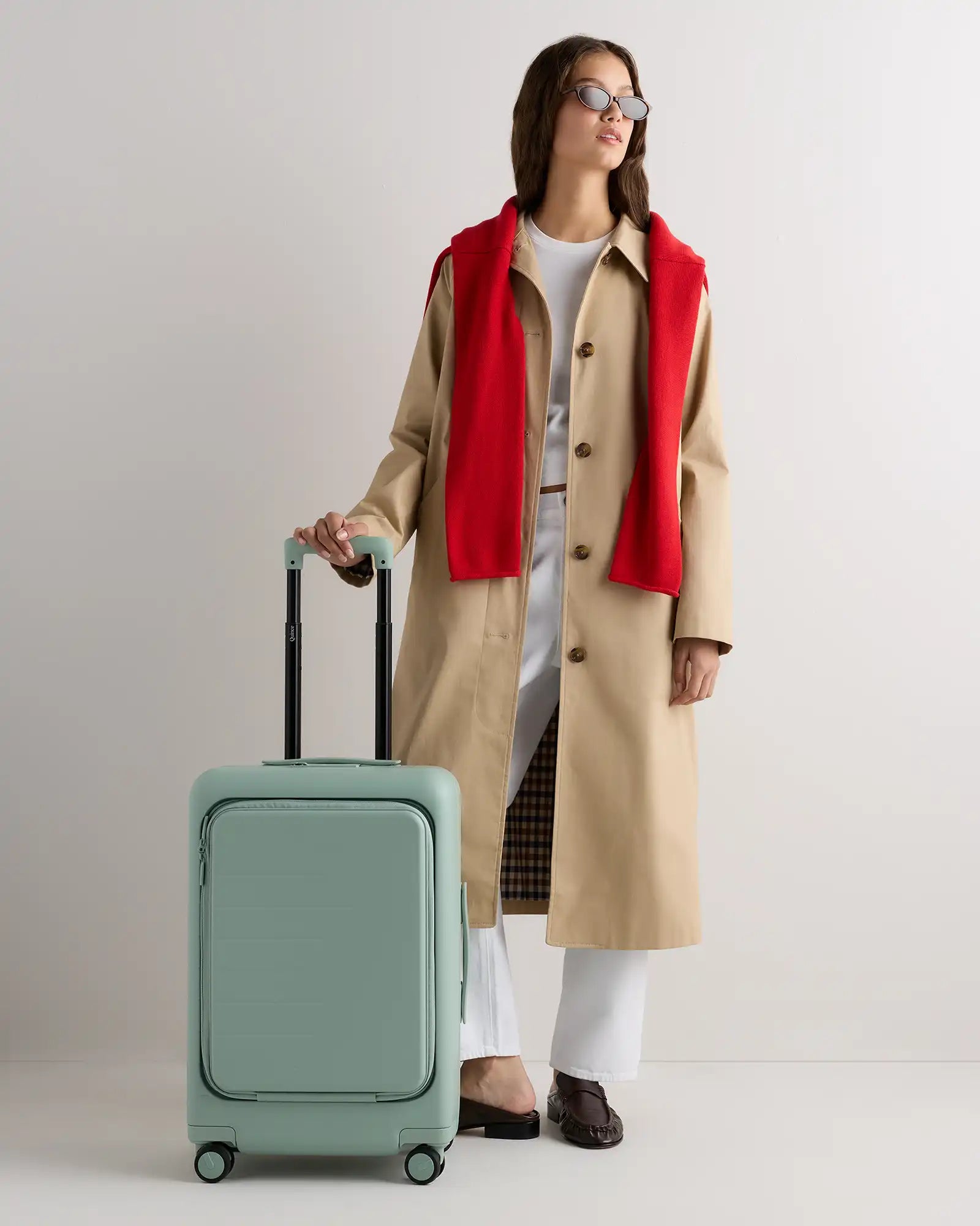 Front Pocket Carry-On Suitcase