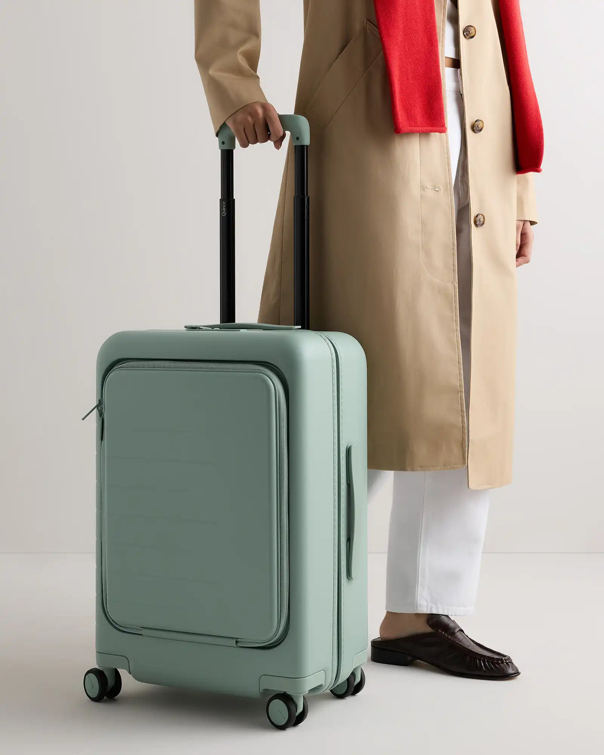 Front Pocket Carry-On Suitcase
