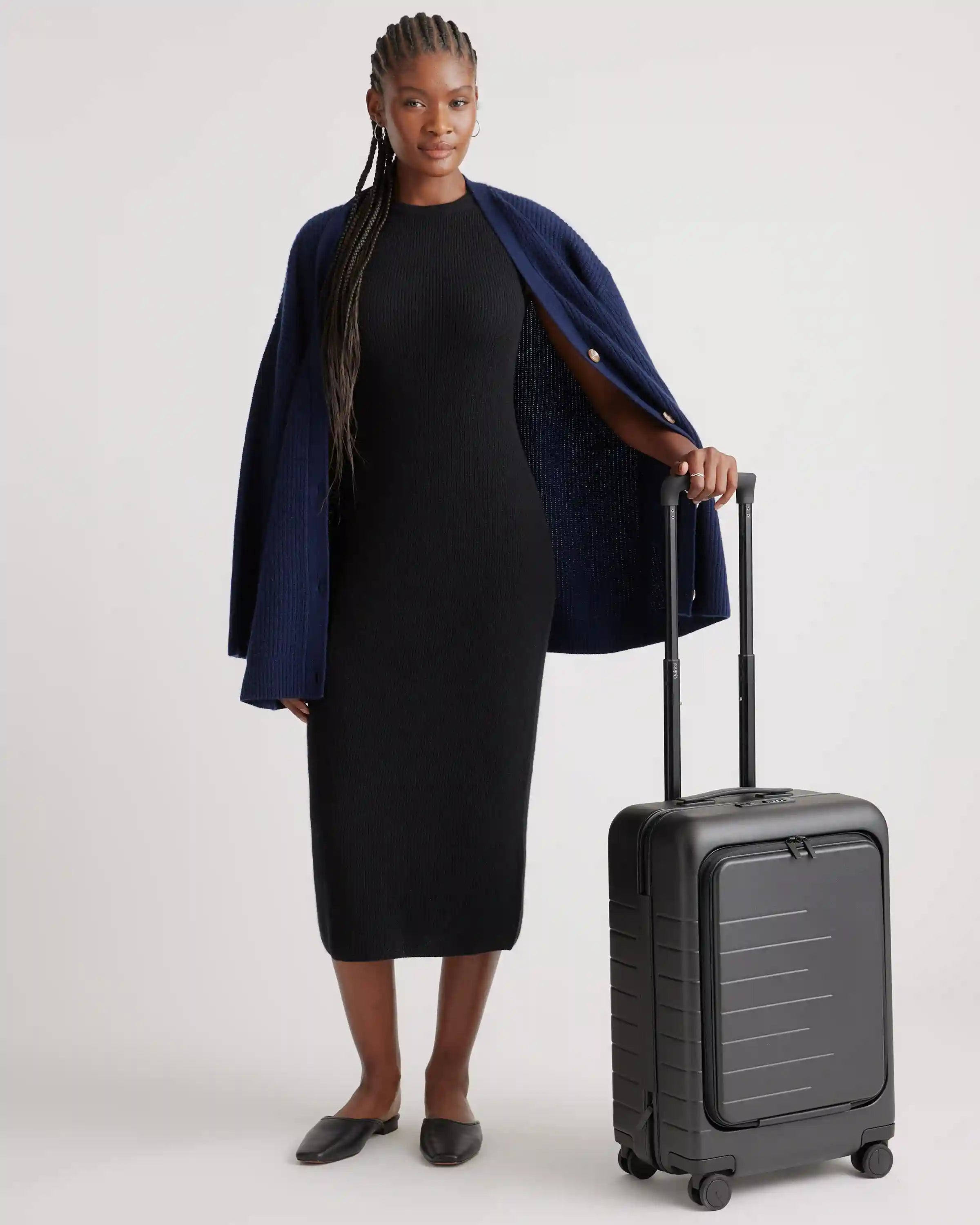 Front Pocket Carry-On Suitcase