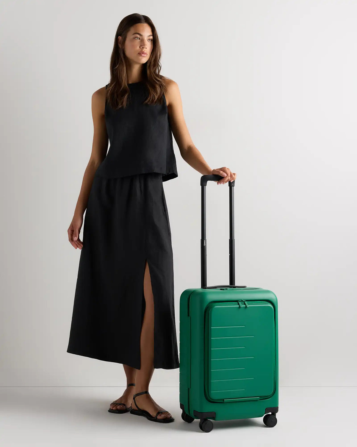 Front Pocket Carry-On Suitcase