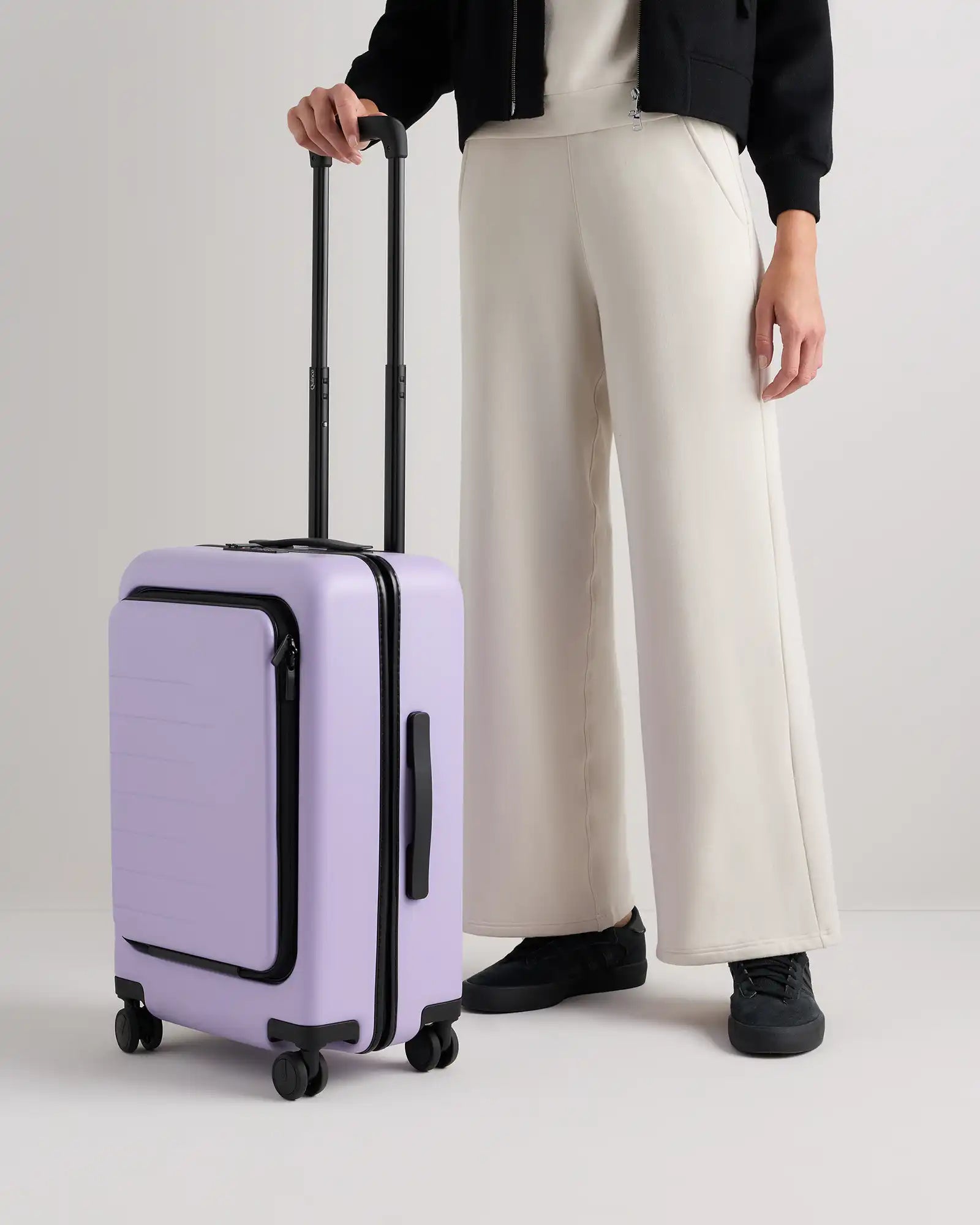 Front Pocket Carry-On Suitcase