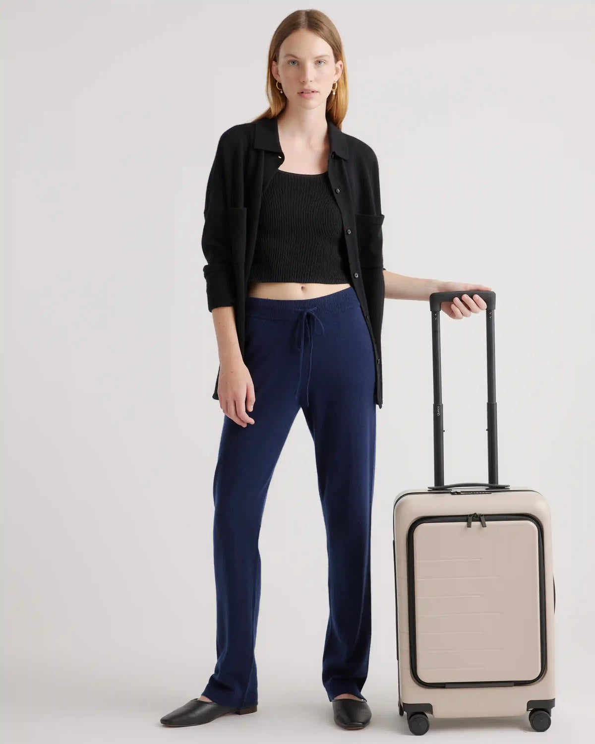 Front Pocket Carry-On Suitcase