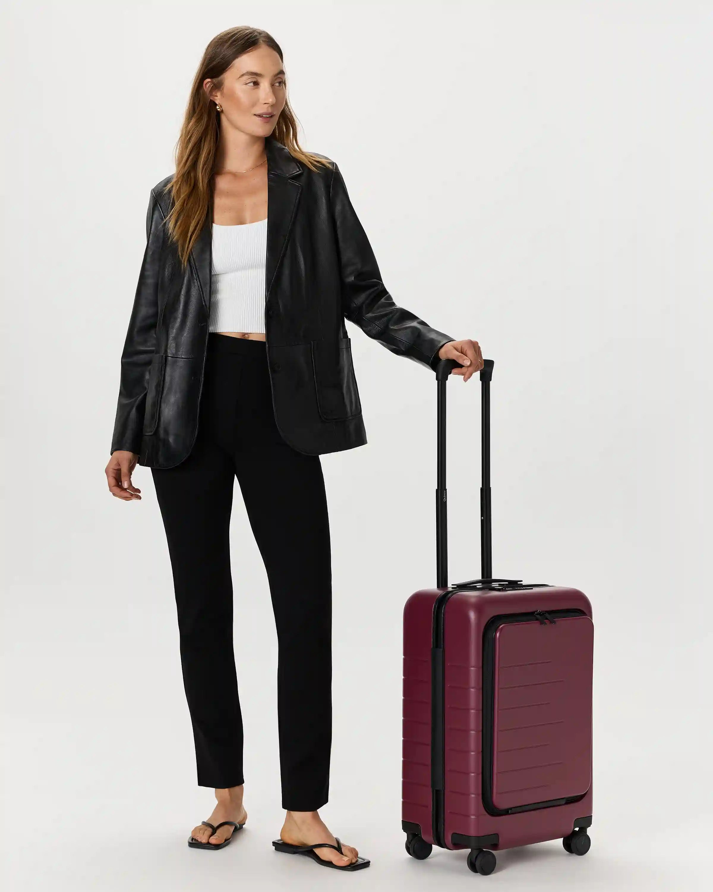 Front Pocket Carry-On Suitcase