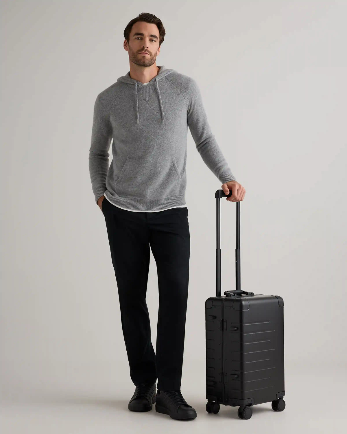 Aluminum Carry-On Suitcase