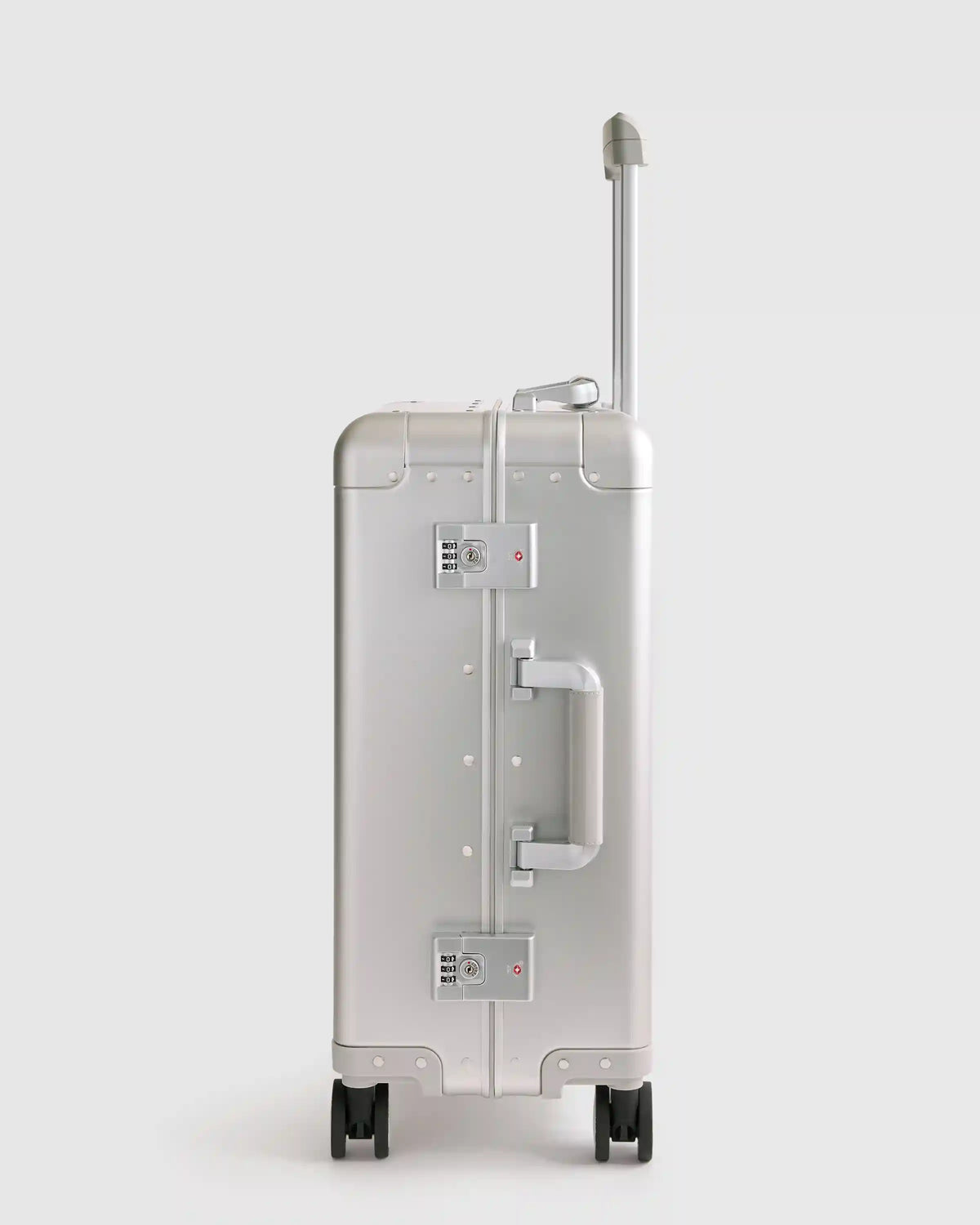 Aluminum Carry-On Suitcase