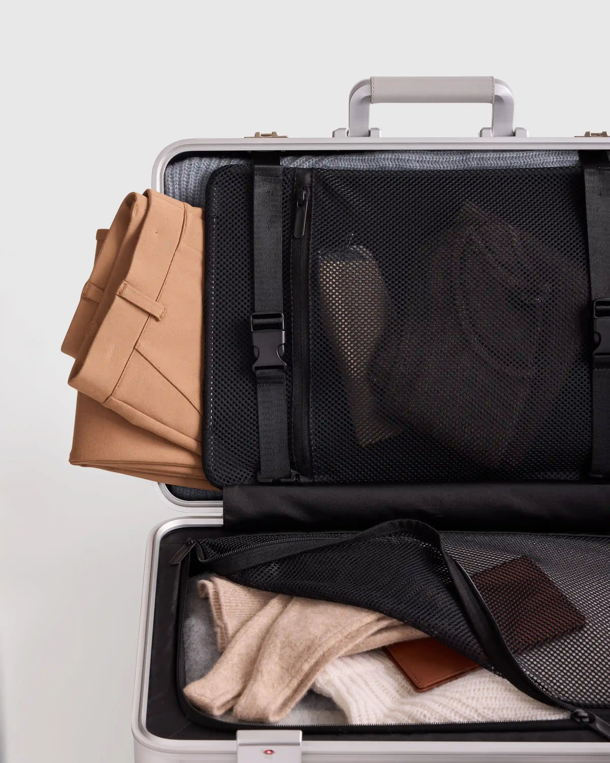 Aluminum Carry-On Suitcase