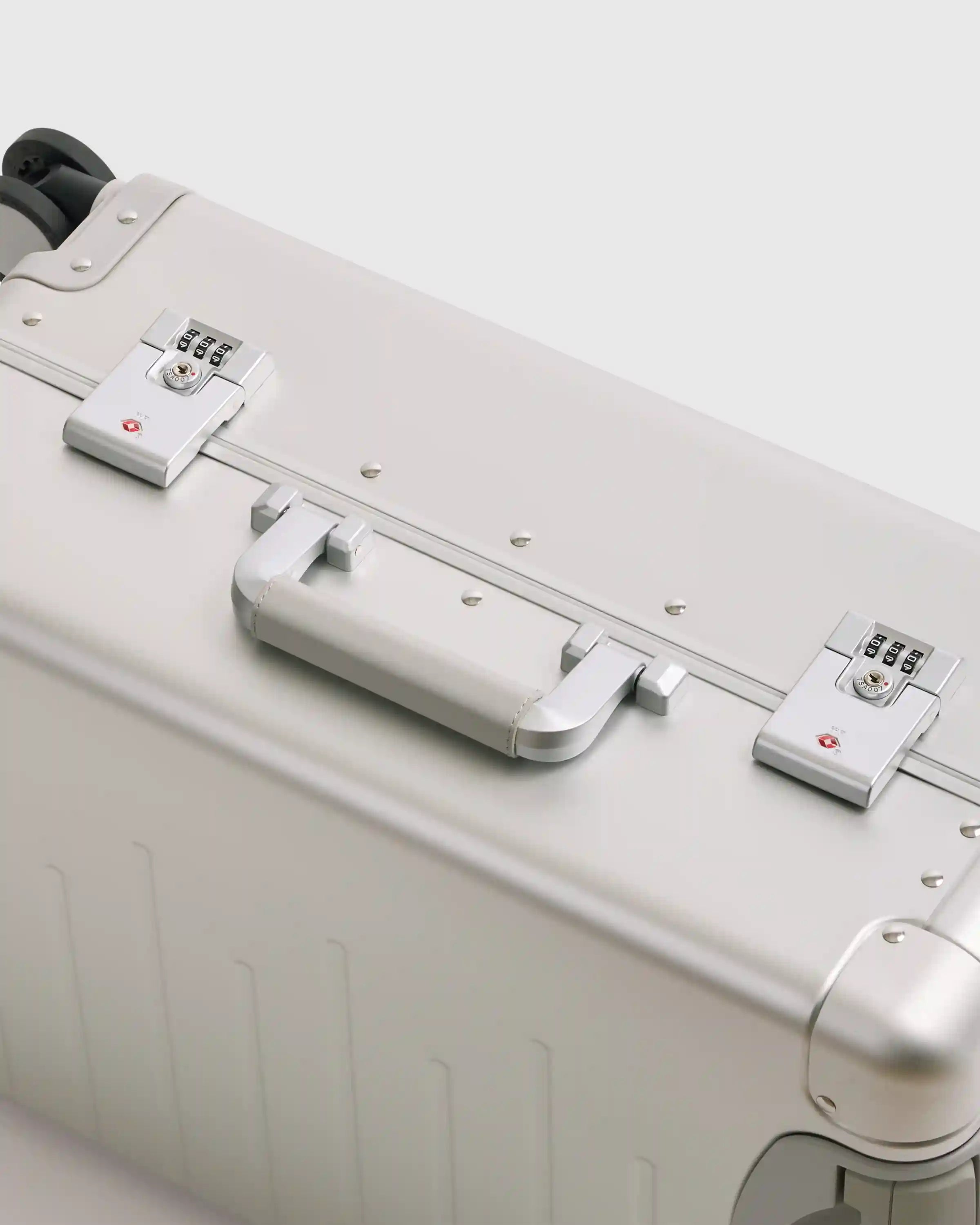 Aluminum Carry-On Suitcase