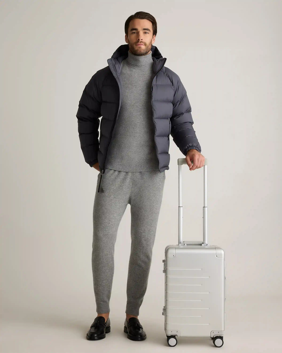 Aluminum Carry-On Suitcase