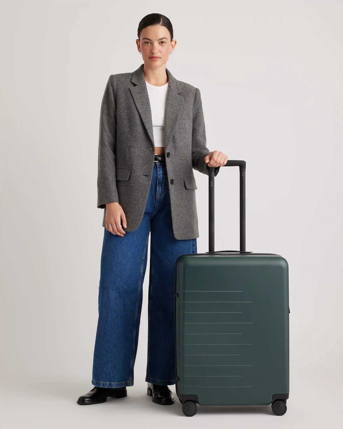 Expandable Carry-On & Medium Check-In Suitcase Set