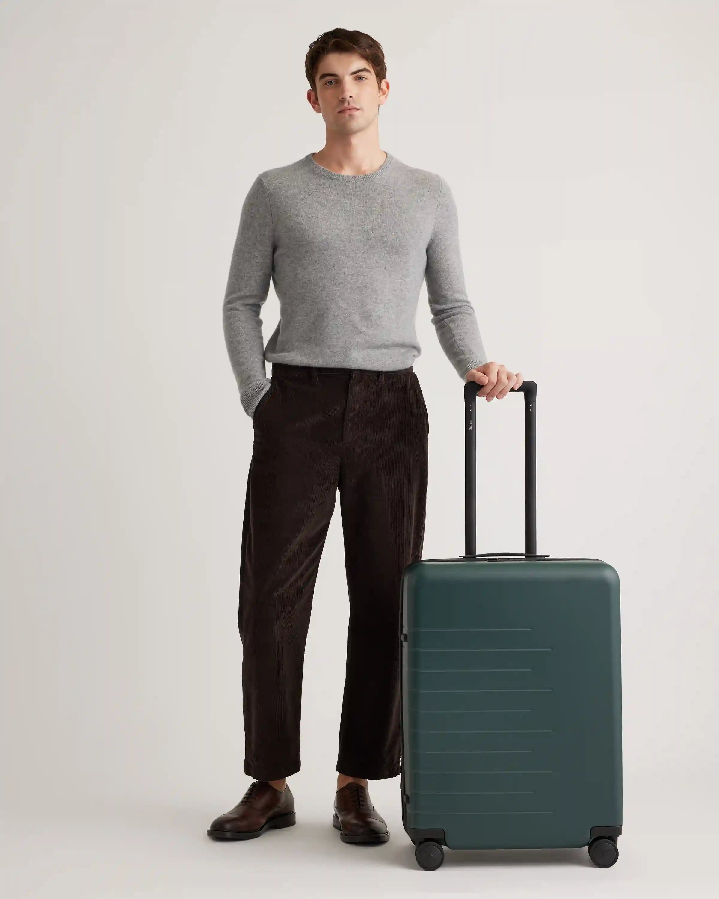 Expandable Medium Check-In Suitcase