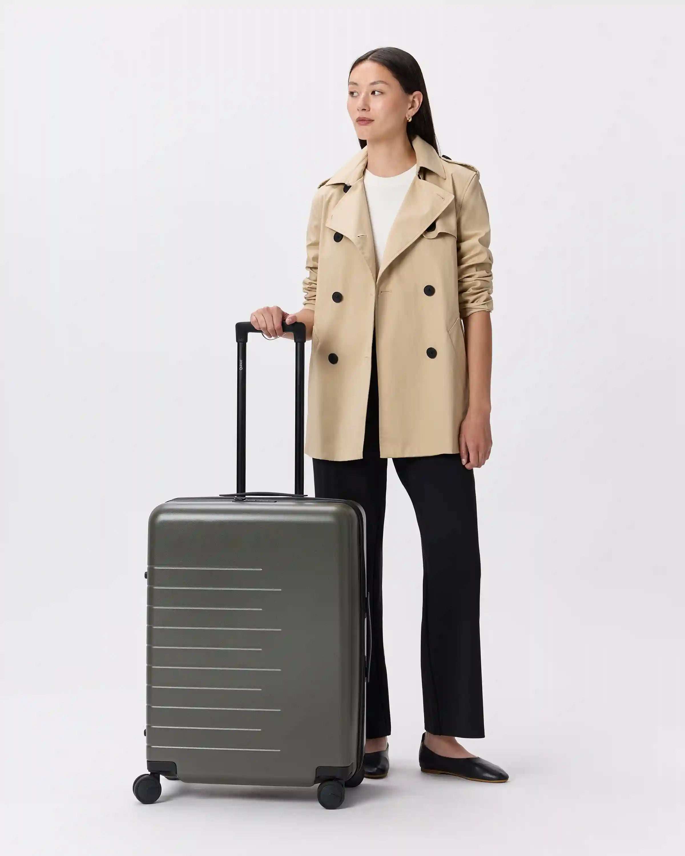 Expandable Medium Check-In Suitcase