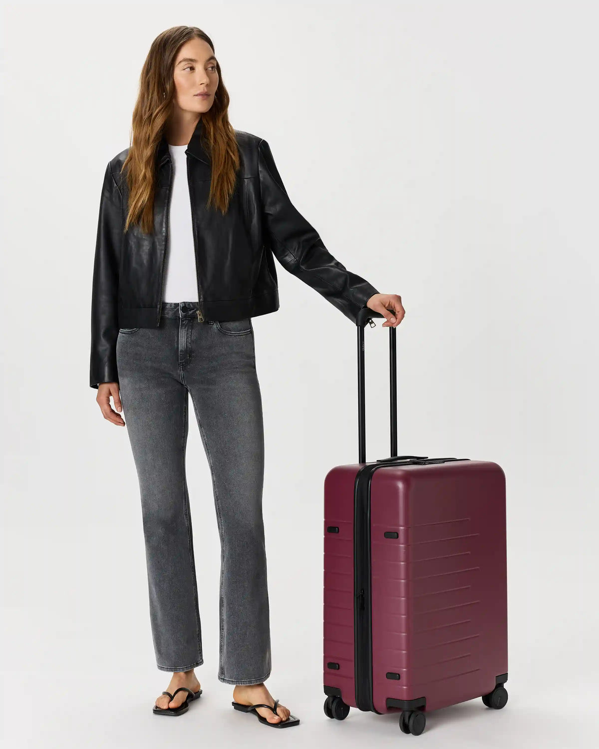 Expandable Medium Check-In Suitcase