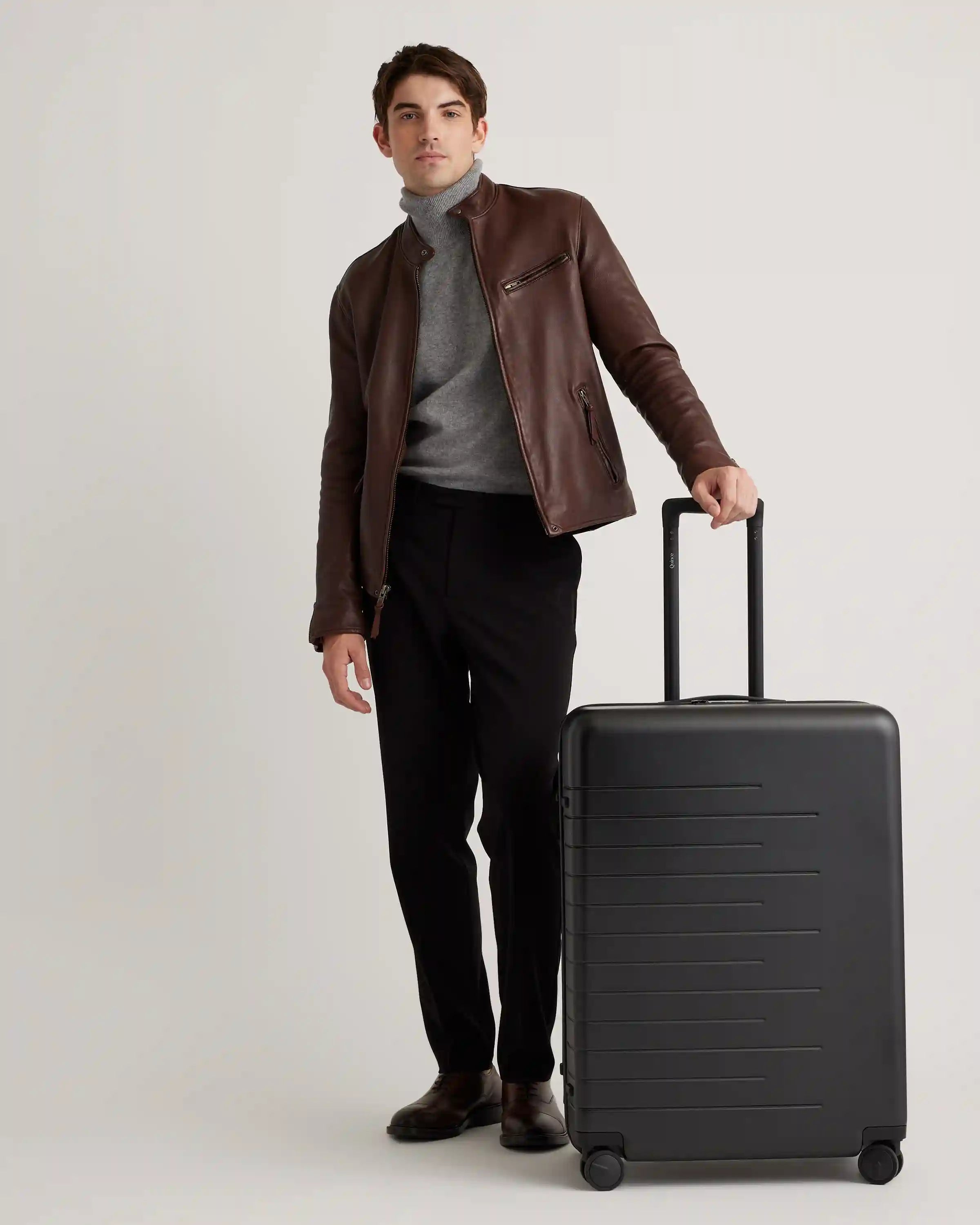 Expandable Small Carry-On & Large Check-In Suitcase Set