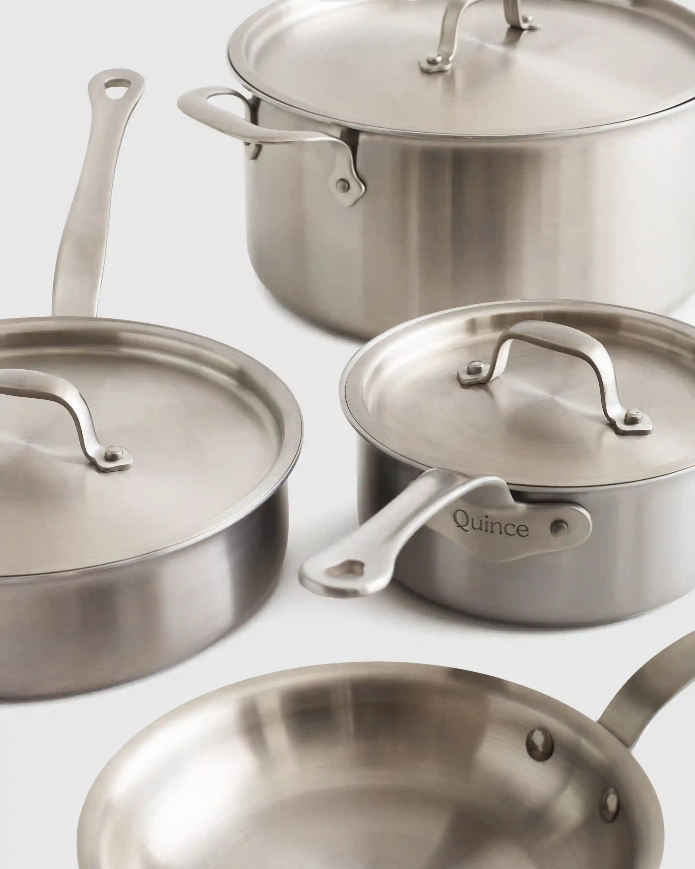 5-Ply Stainless Steel 10 Piece Cookware Set