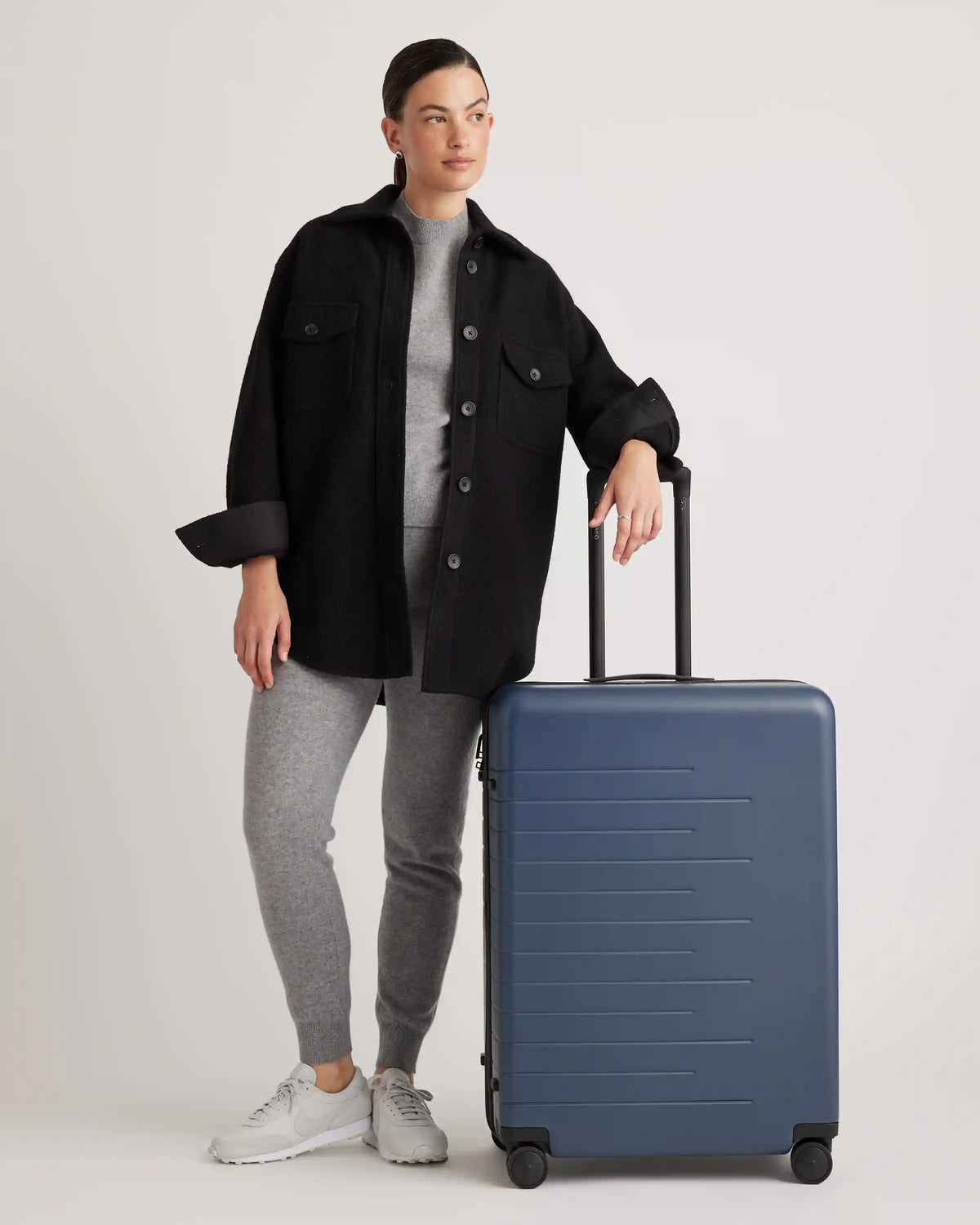 Expandable Carry-On & Medium Check-In Suitcase Set
