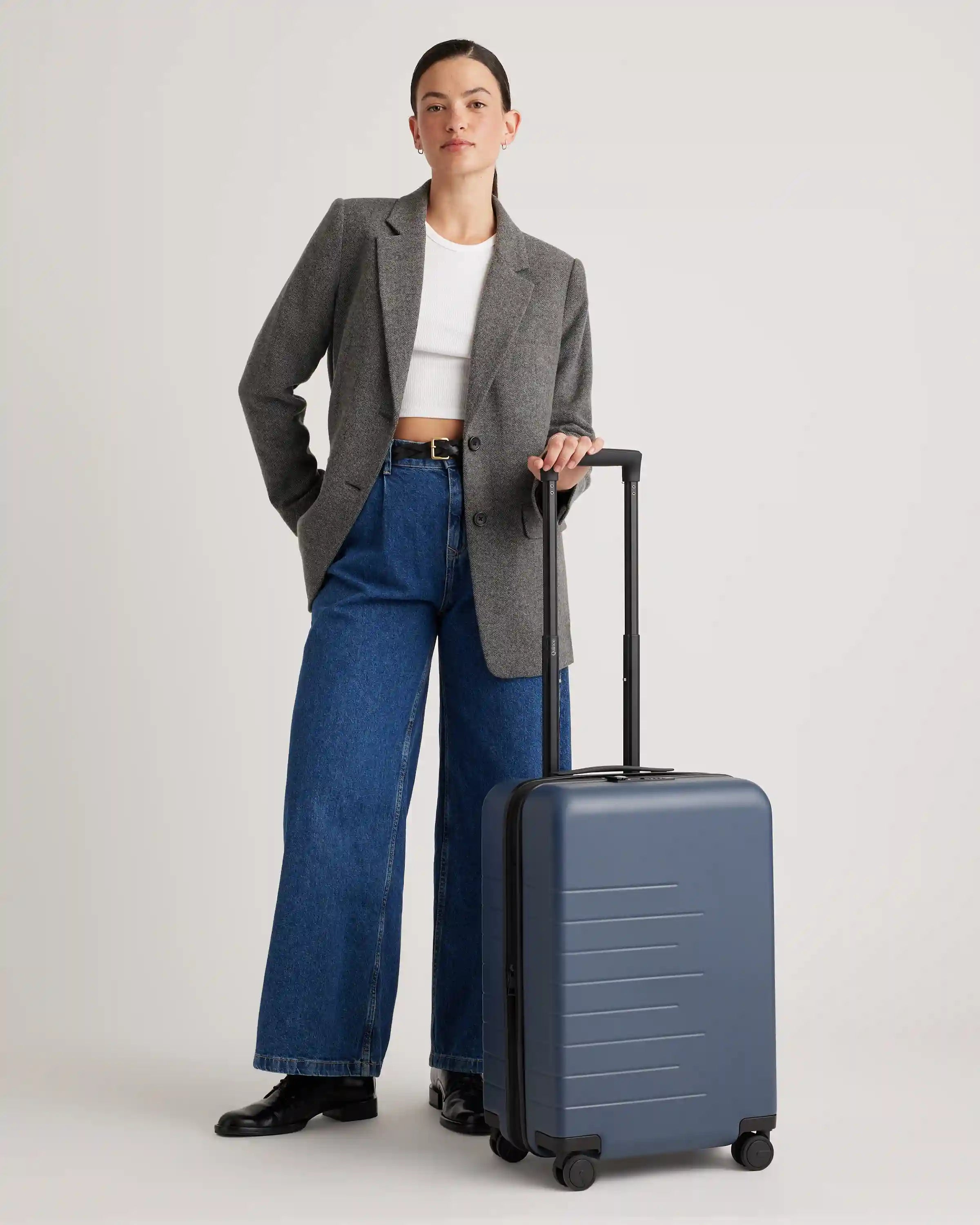 Expandable Carry-On Suitcase