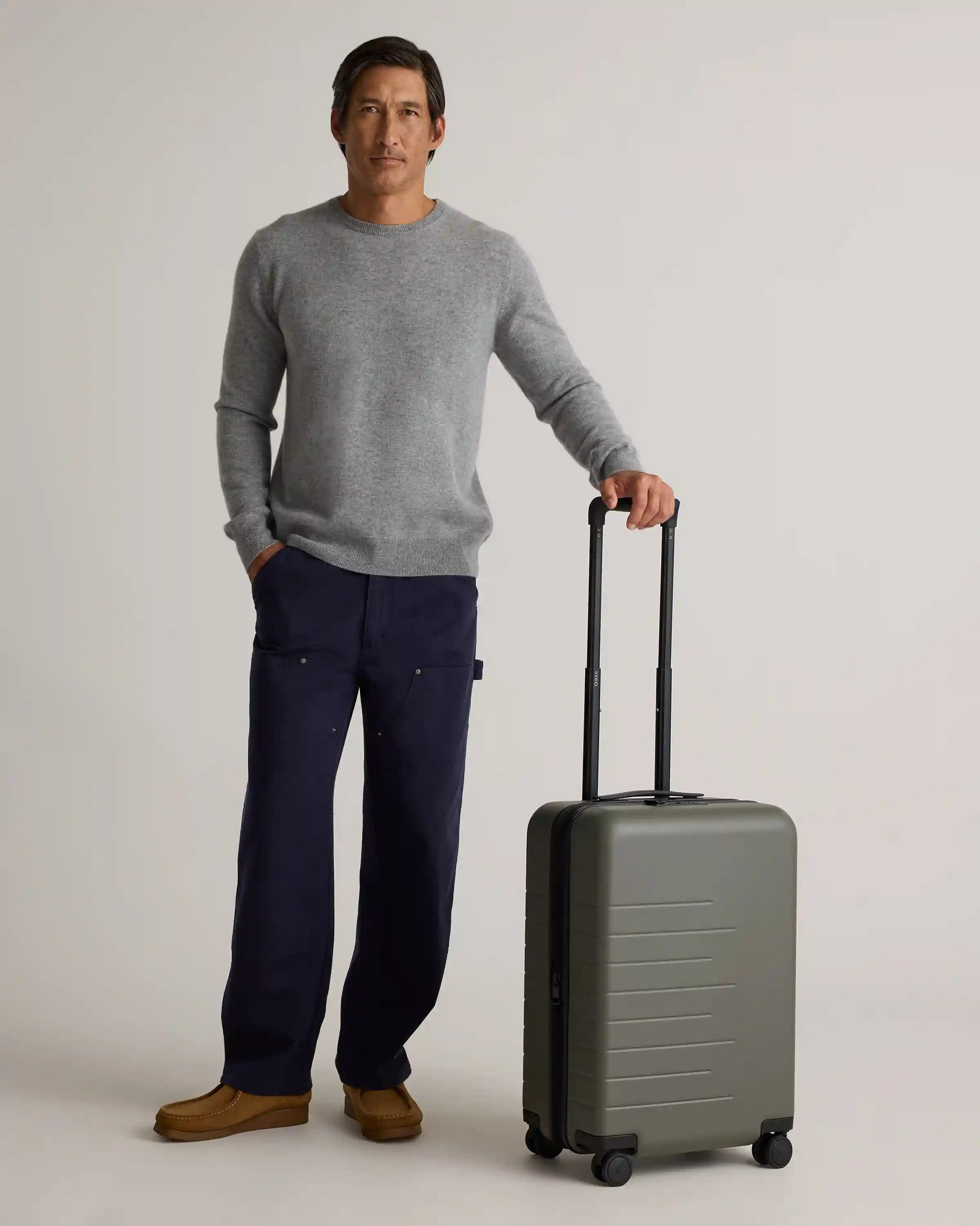 Expandable Carry-On Suitcase