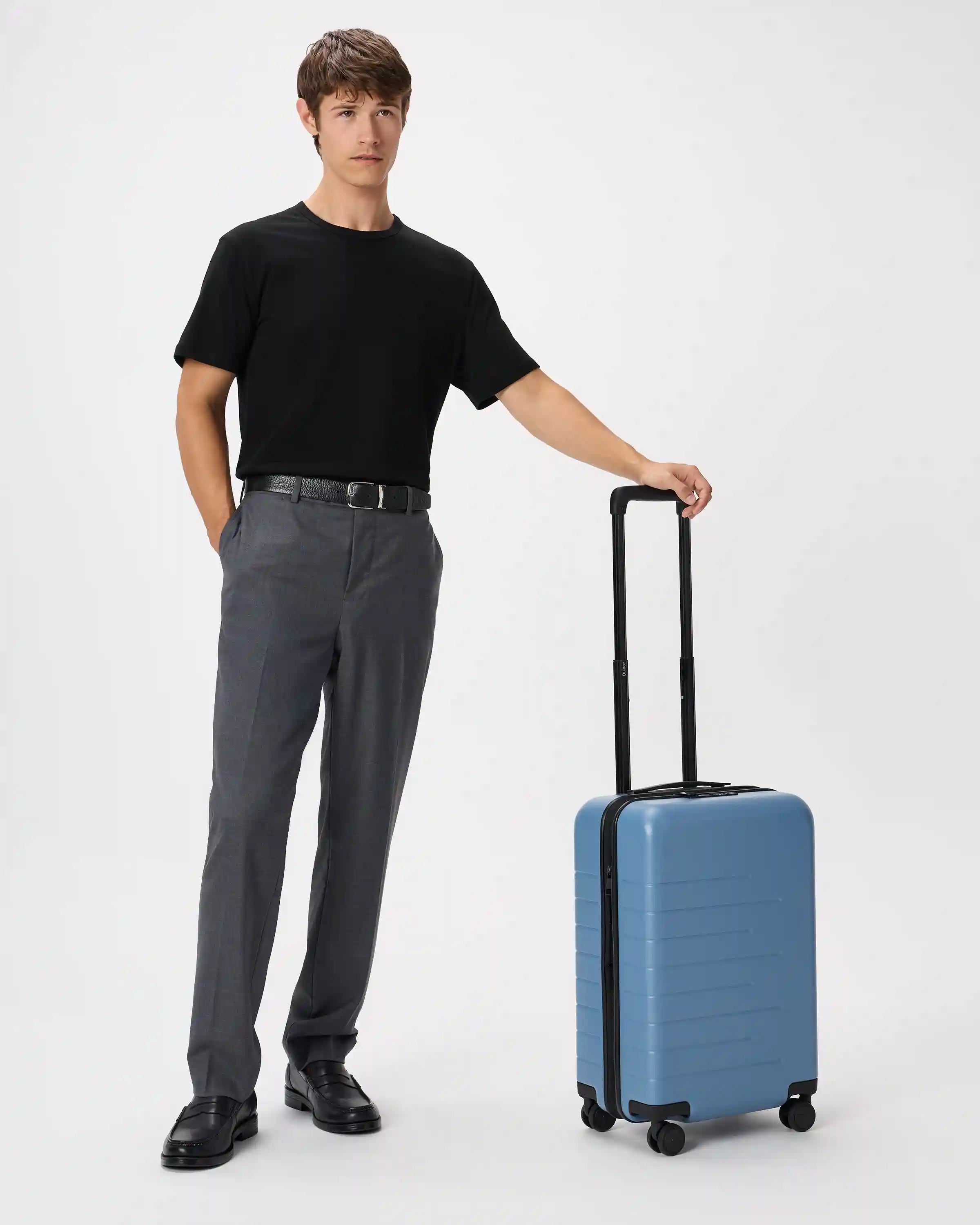 Expandable Small Carry-On Suitcase