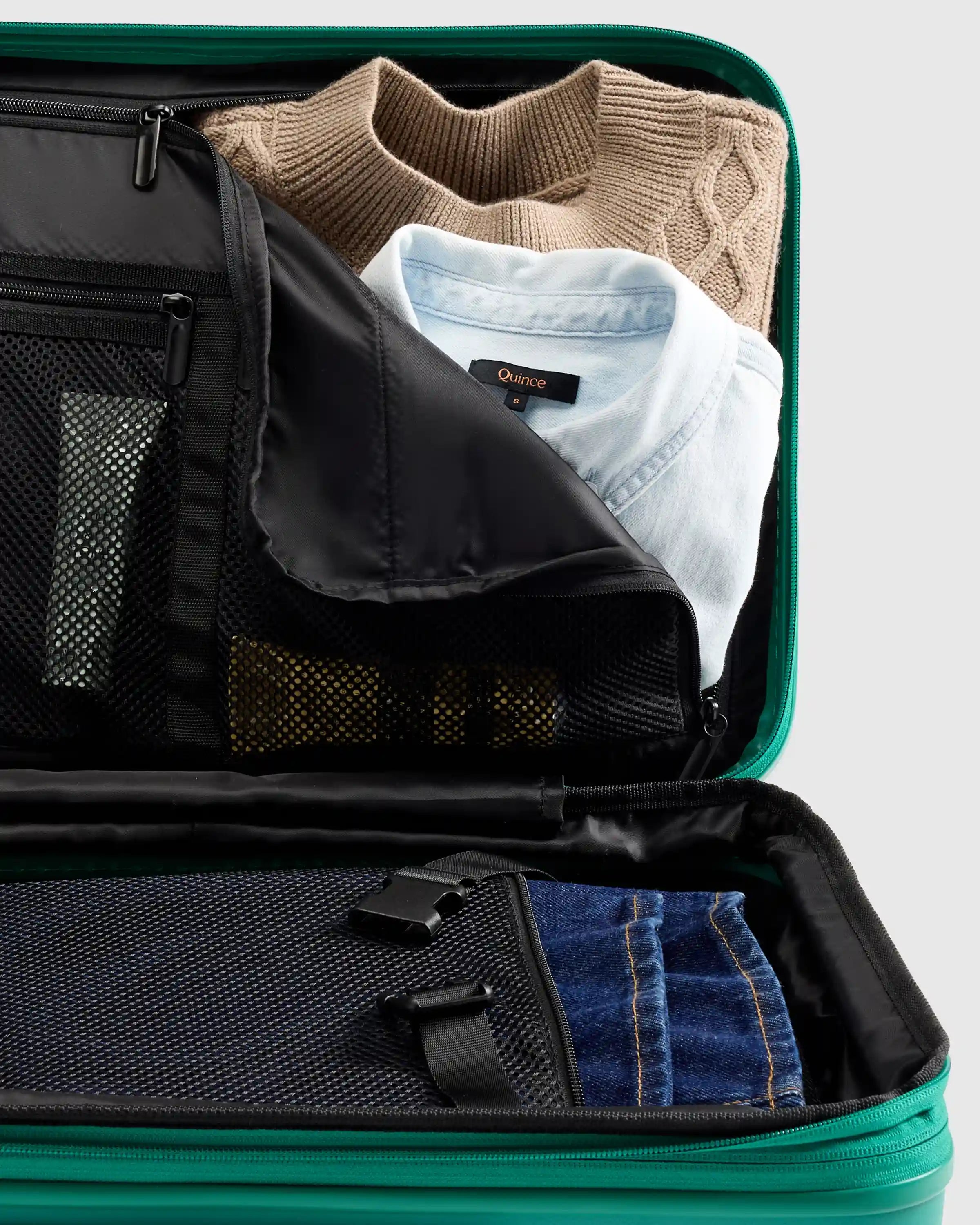 Expandable Small Carry-On Suitcase