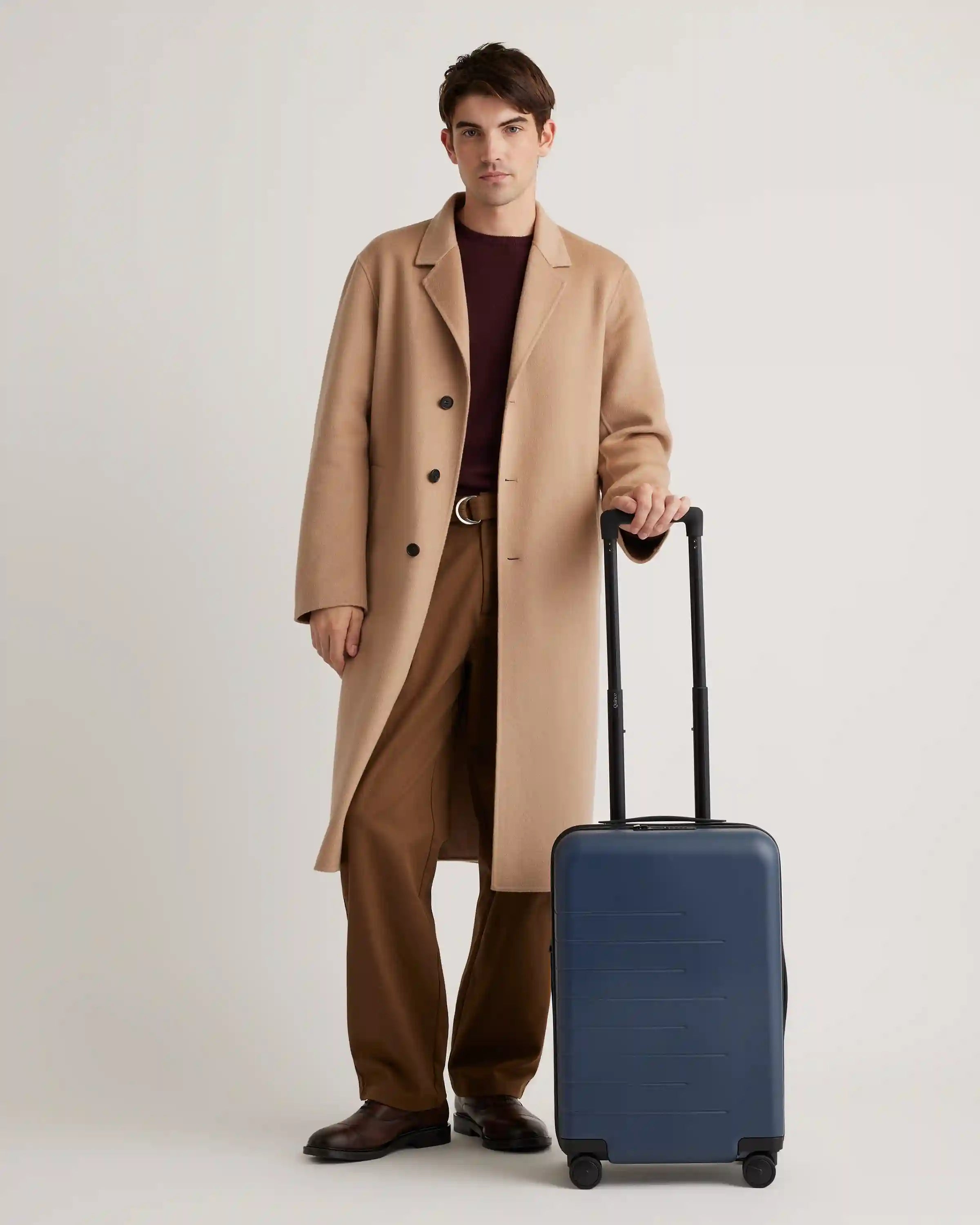 Expandable Small Carry-On & Large Check-In Suitcase Set