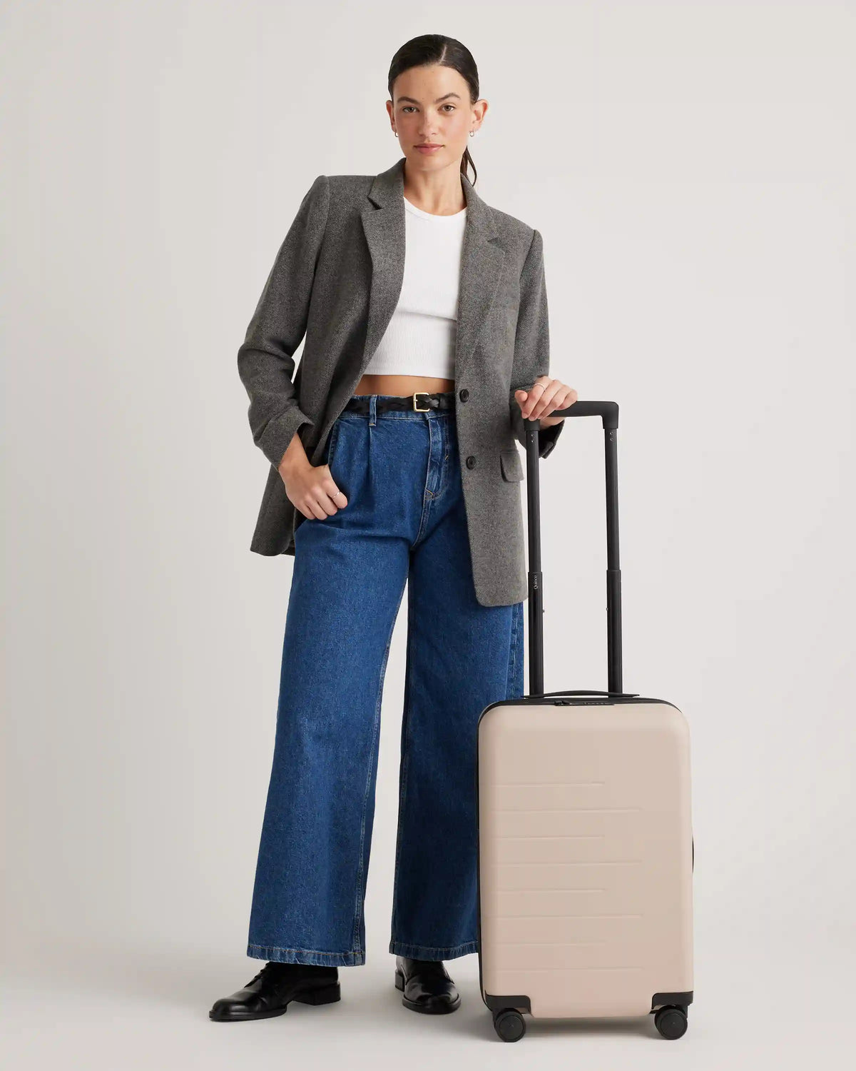 Expandable Small Carry-On Suitcase