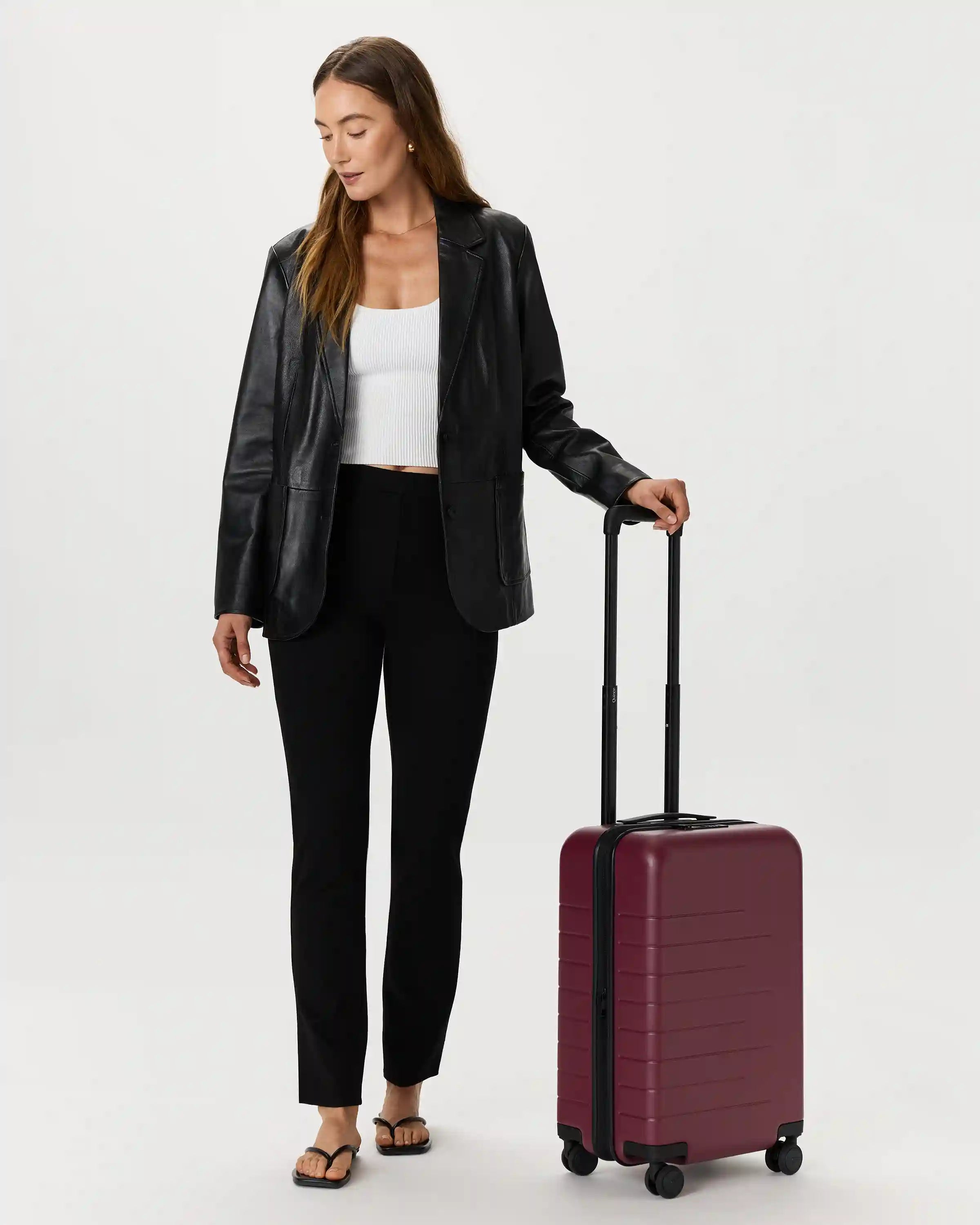 Expandable Small Carry-On Suitcase