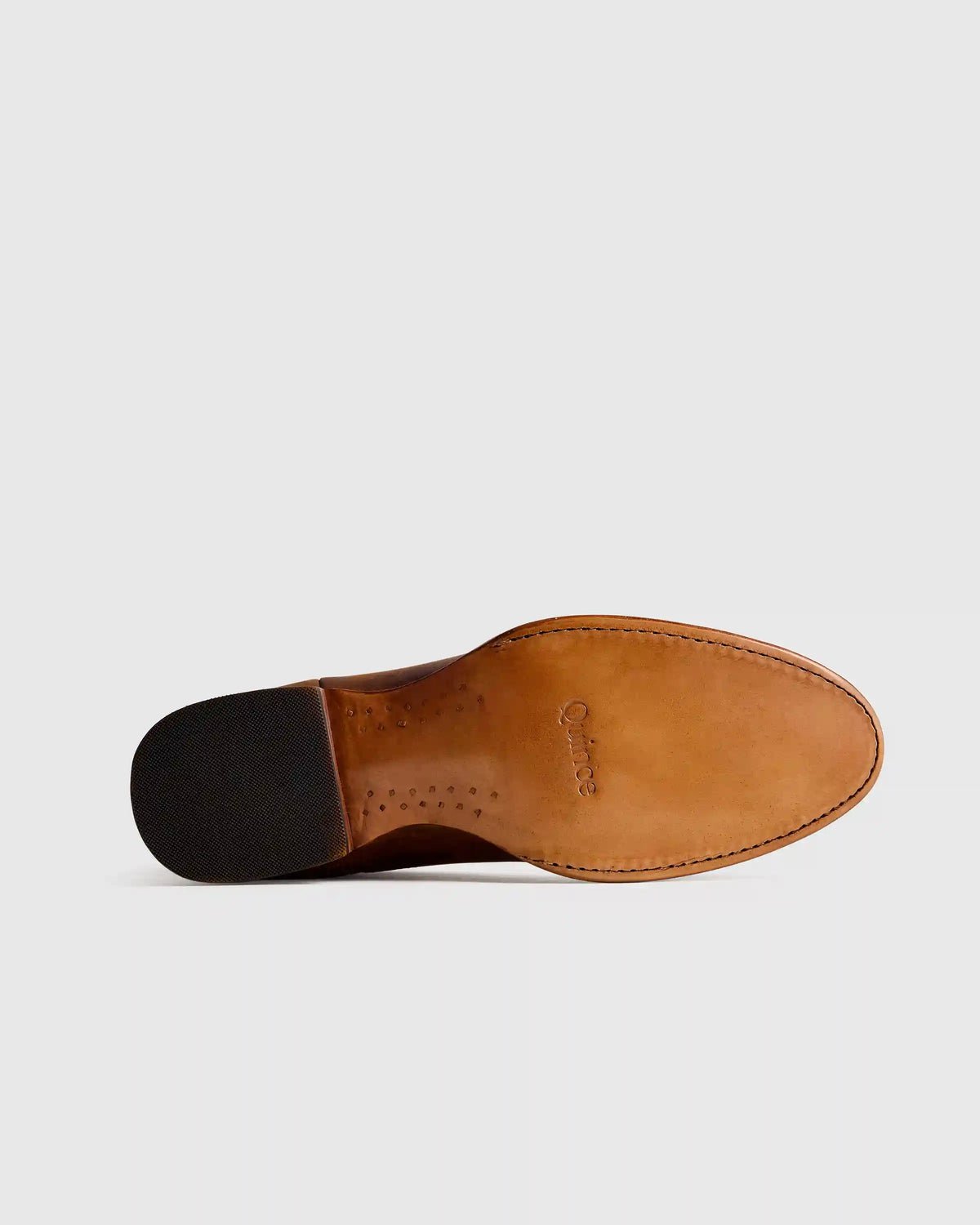 Crafted Leather Western Zip Boot