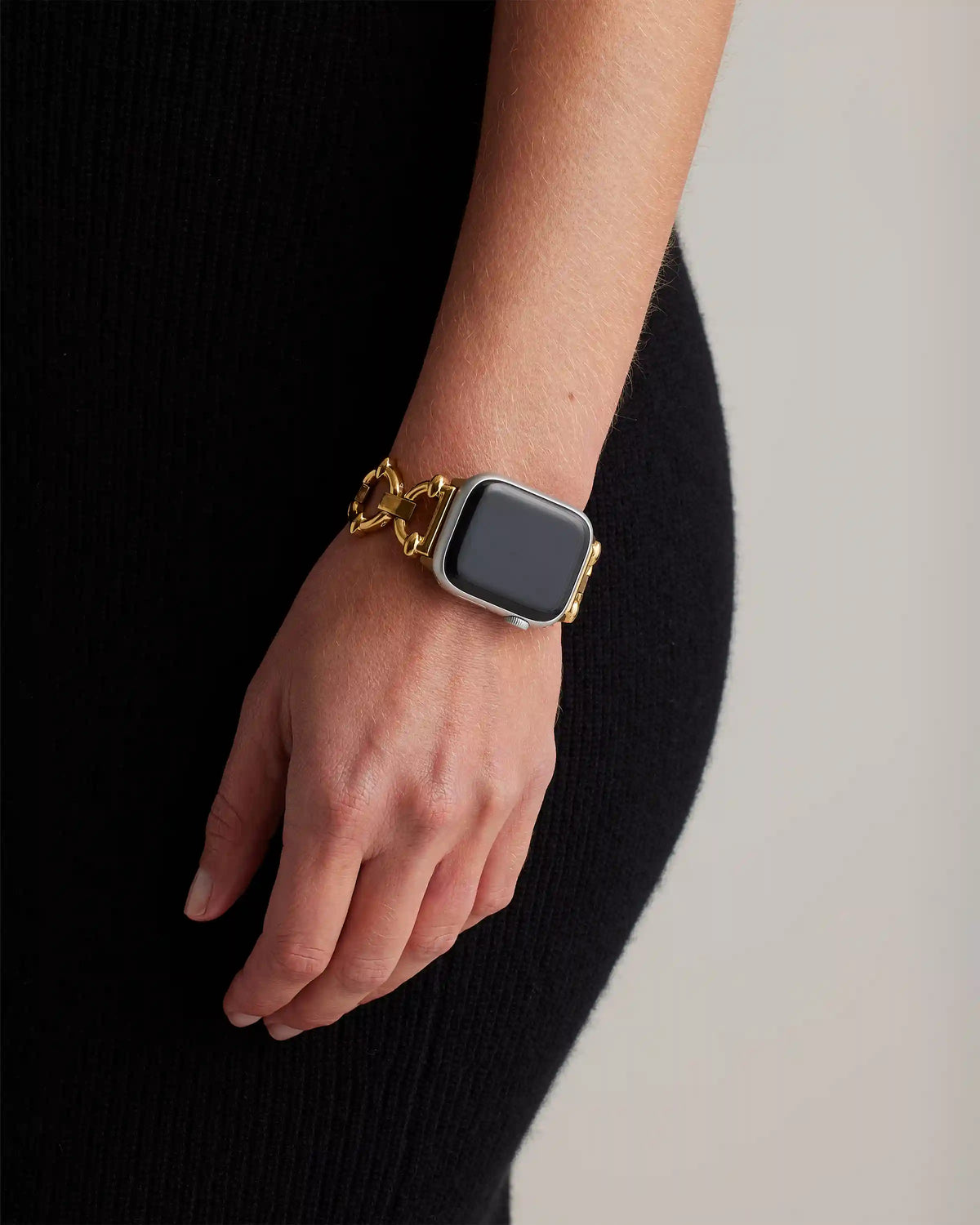 Stainless Steel Chain Link Smartwatch Band