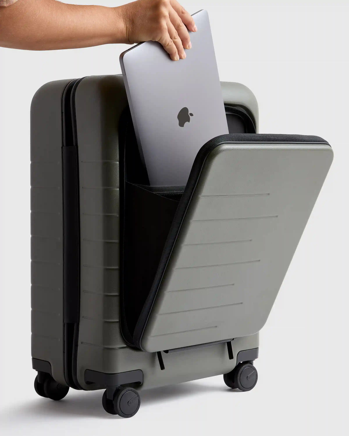 Front Pocket Carry-On Suitcase