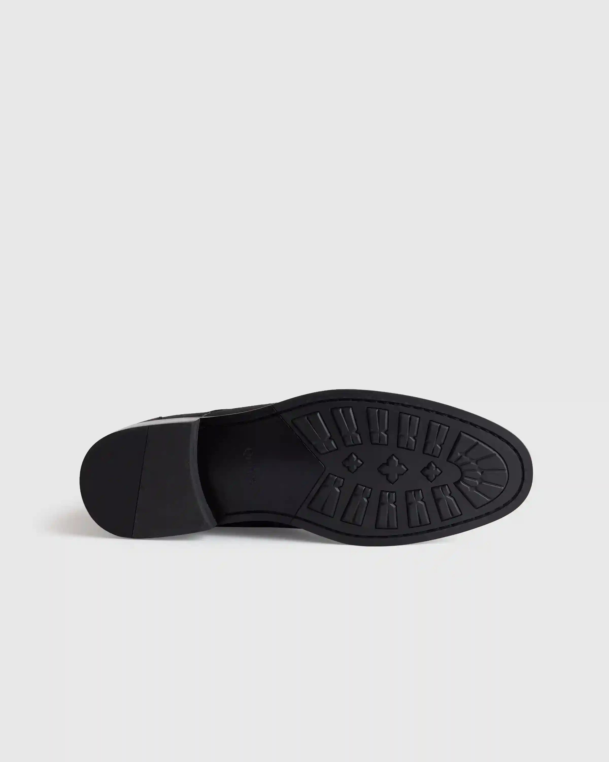 Crafted Leather Cap Toe Lace Up Boot
