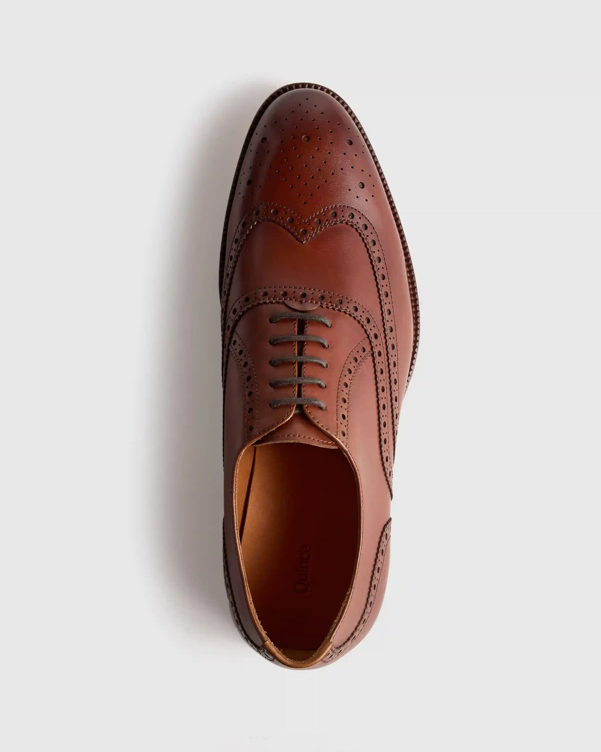 Italian Leather Wingtip Oxford