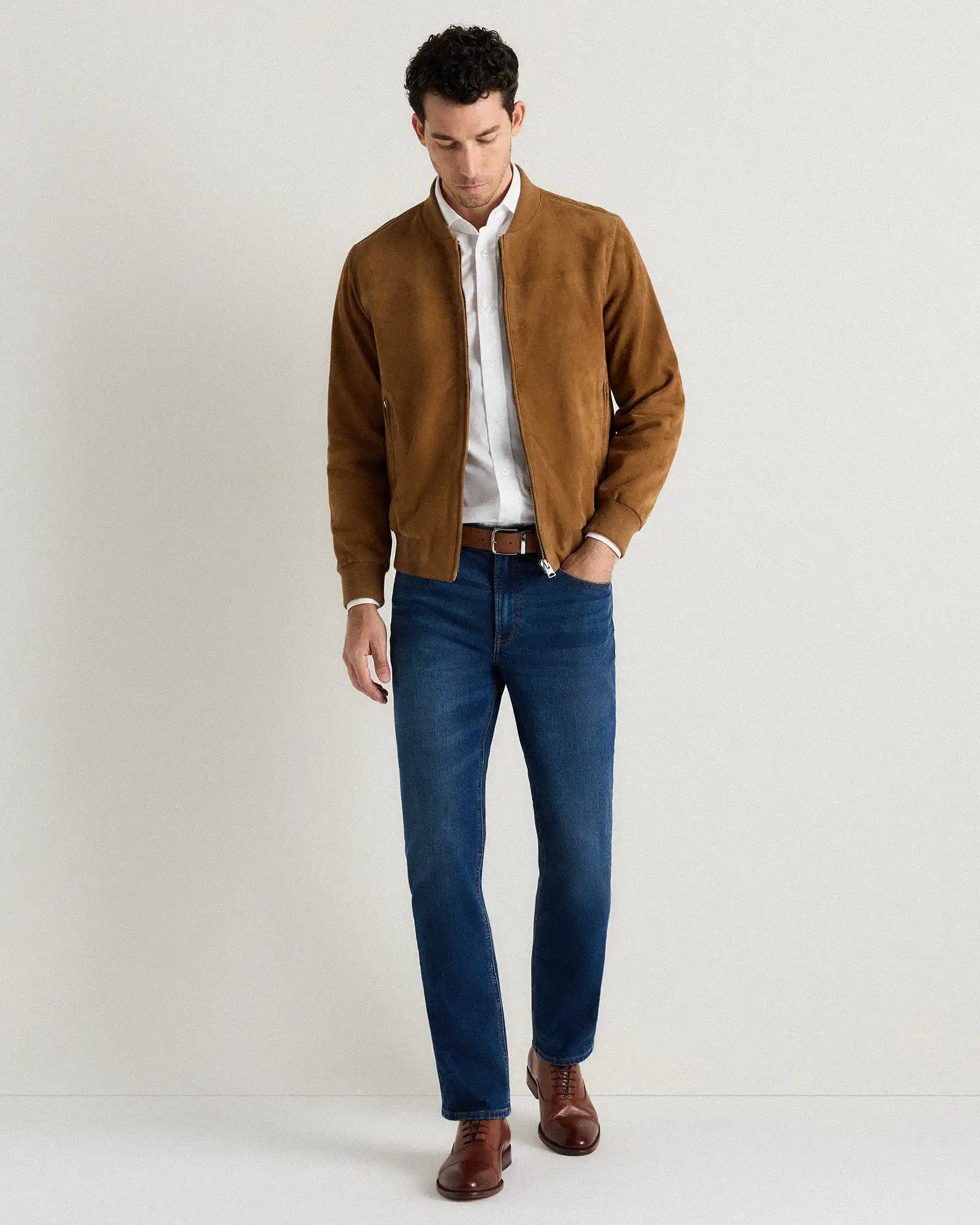 Italian Leather Cap Toe Oxford