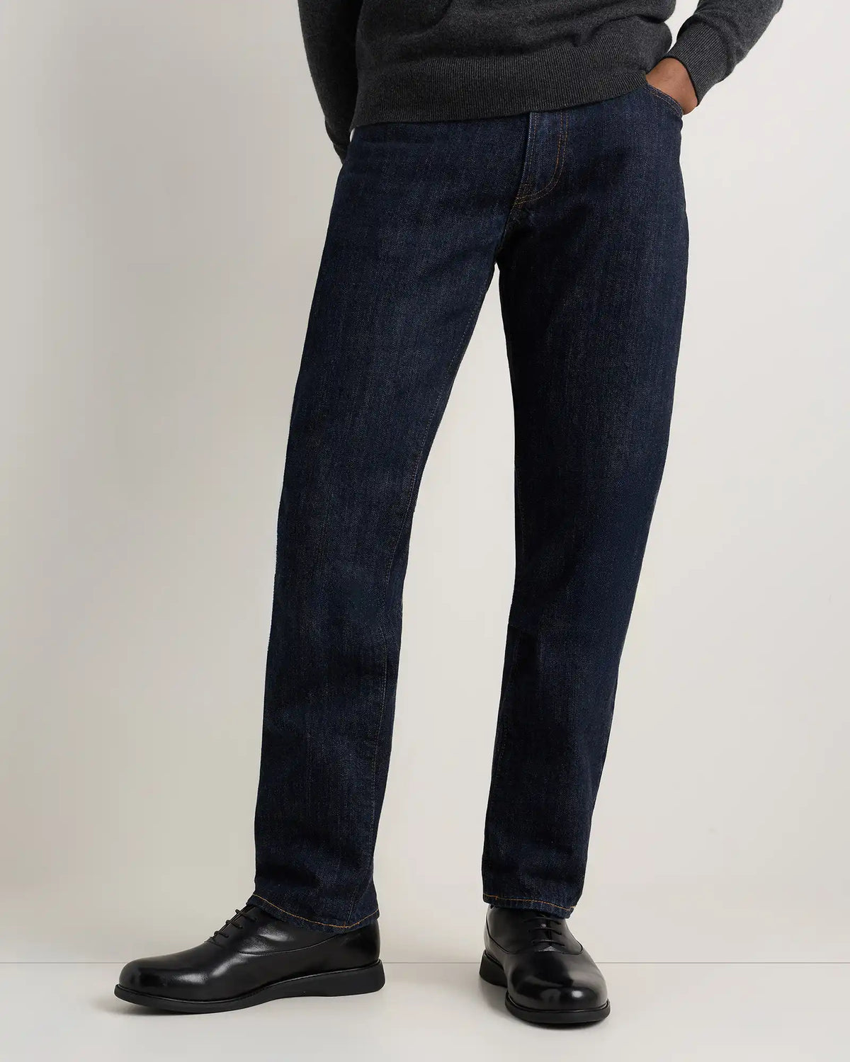 Hybrid Crafted Leather Oxford