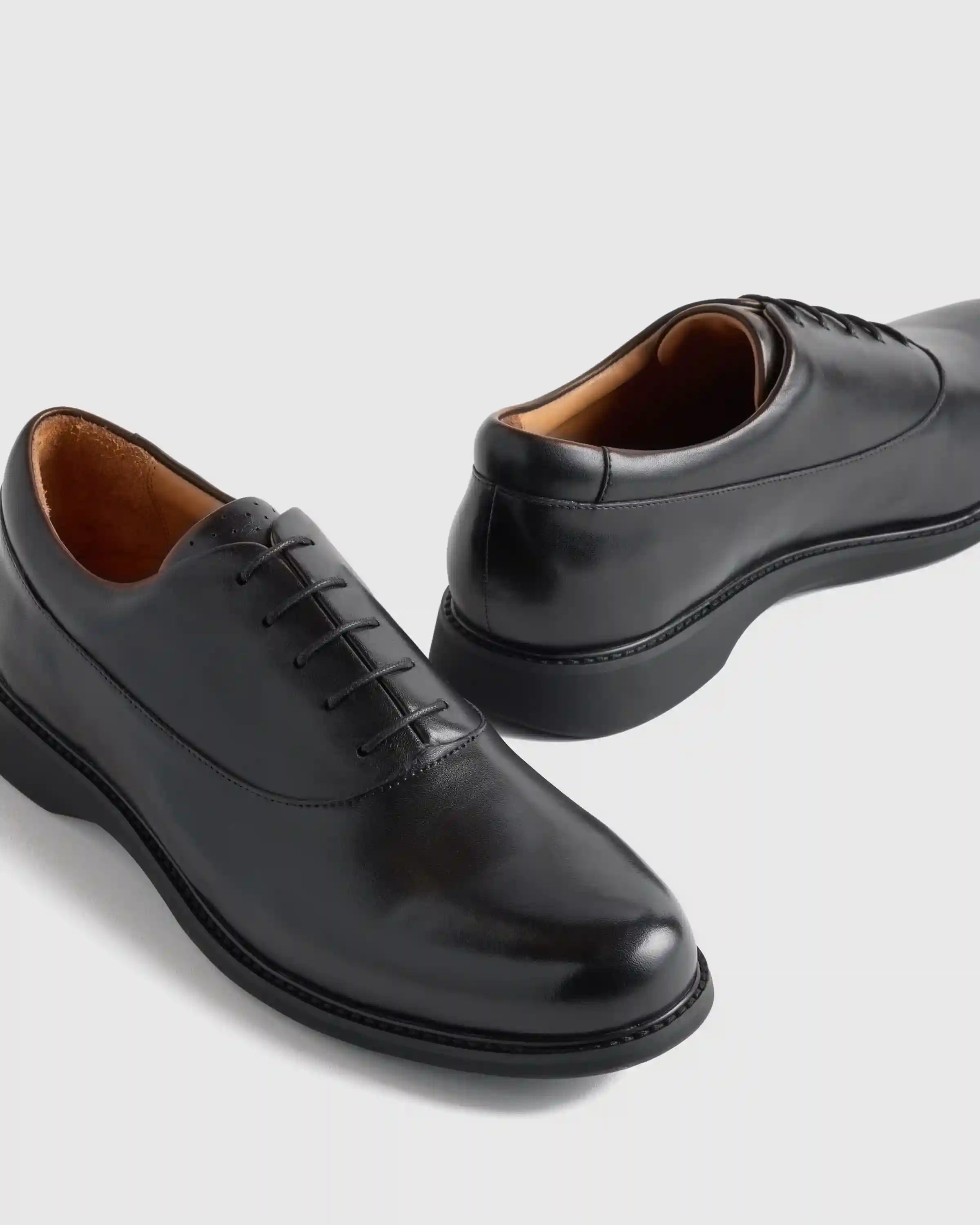 Hybrid Crafted Leather Oxford