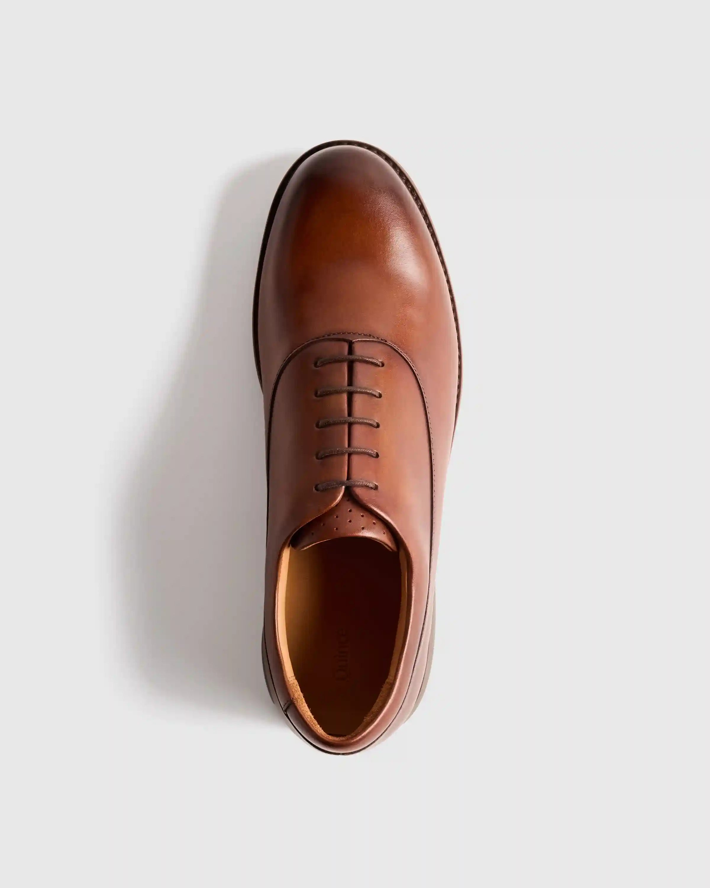 Hybrid Crafted Leather Oxford