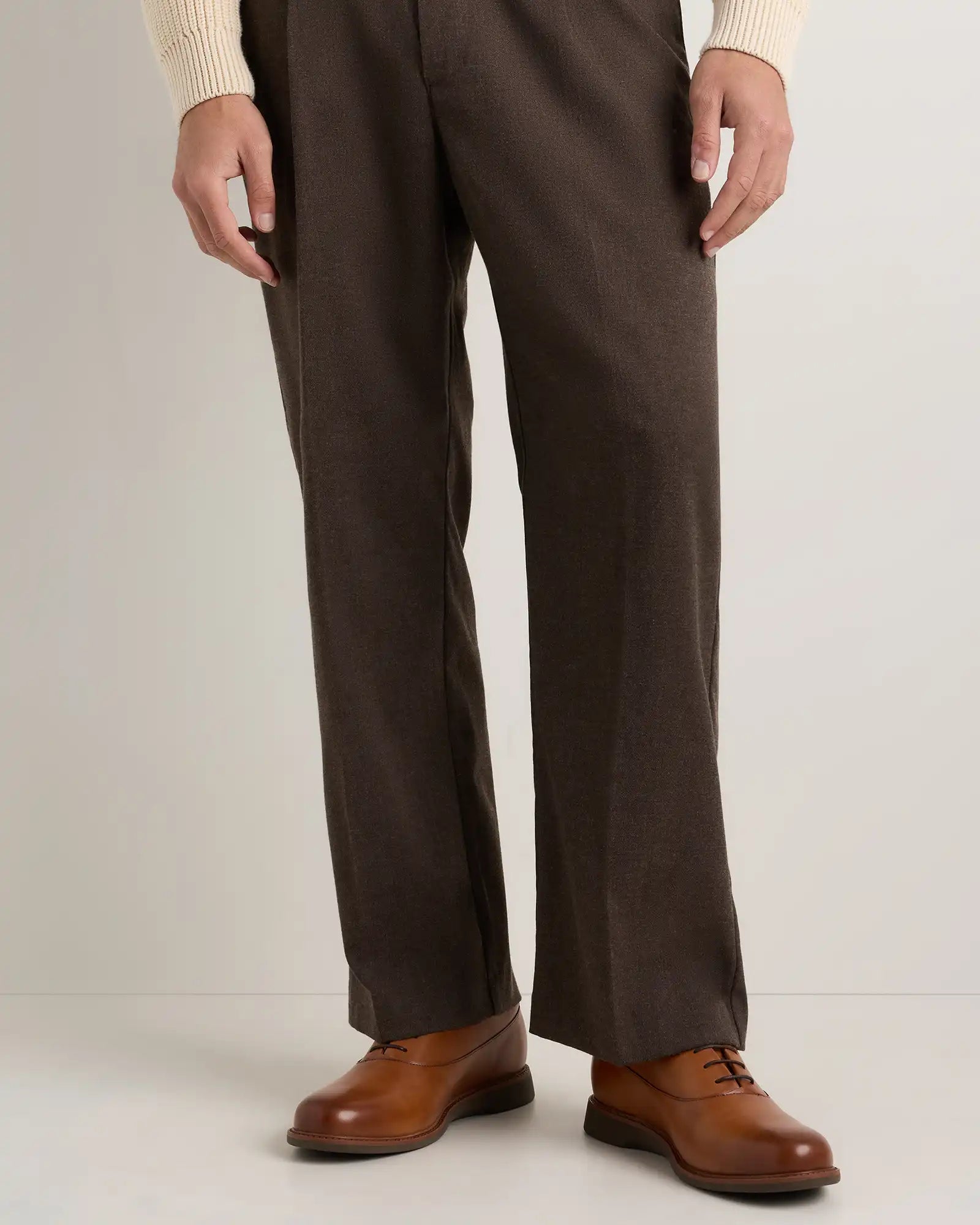 Hybrid Crafted Leather Oxford