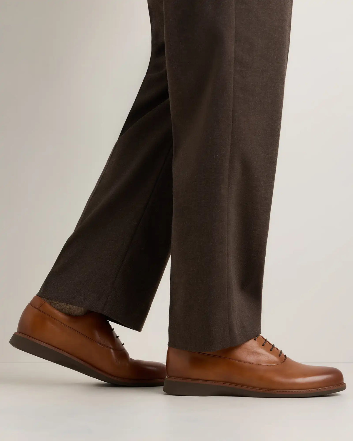 Hybrid Crafted Leather Oxford