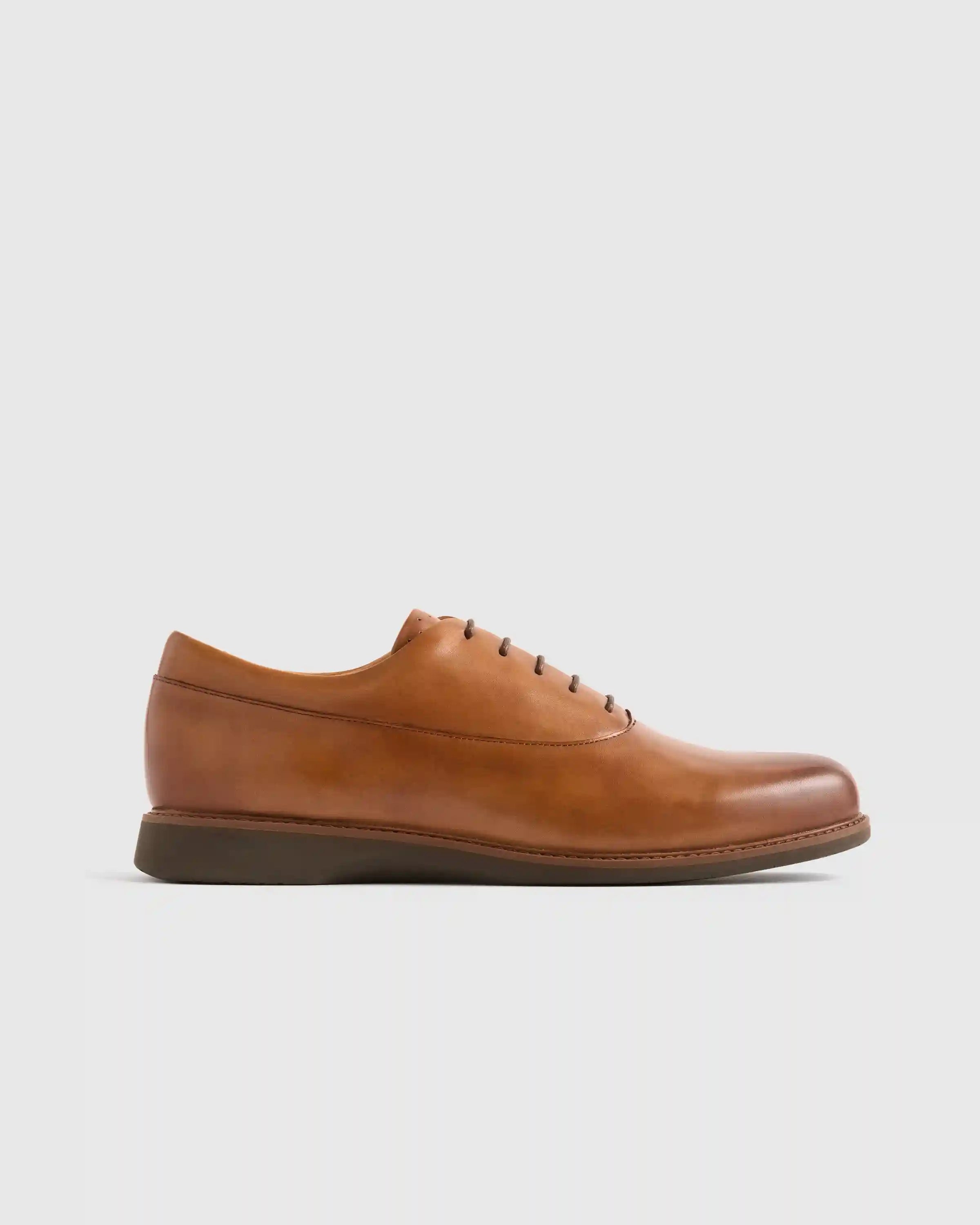 Hybrid Crafted Leather Oxford