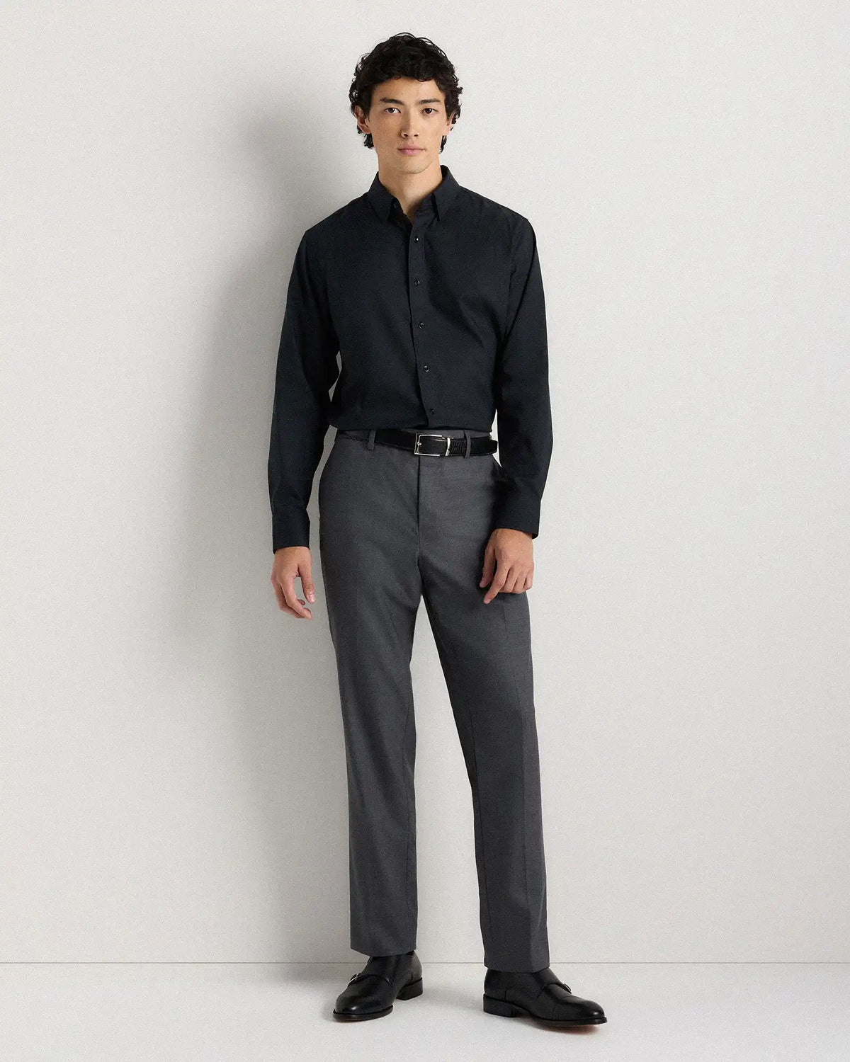 Italian Leather Monk Strap Oxford
