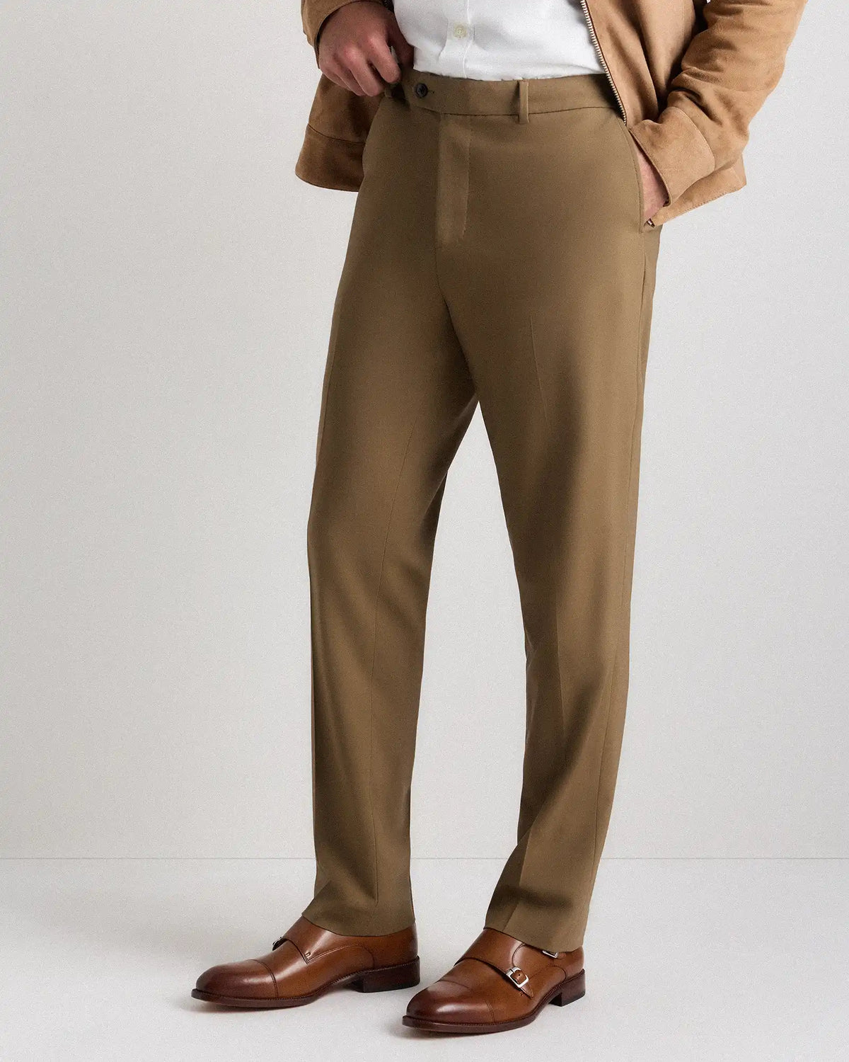 Italian Leather Monk Strap Oxford