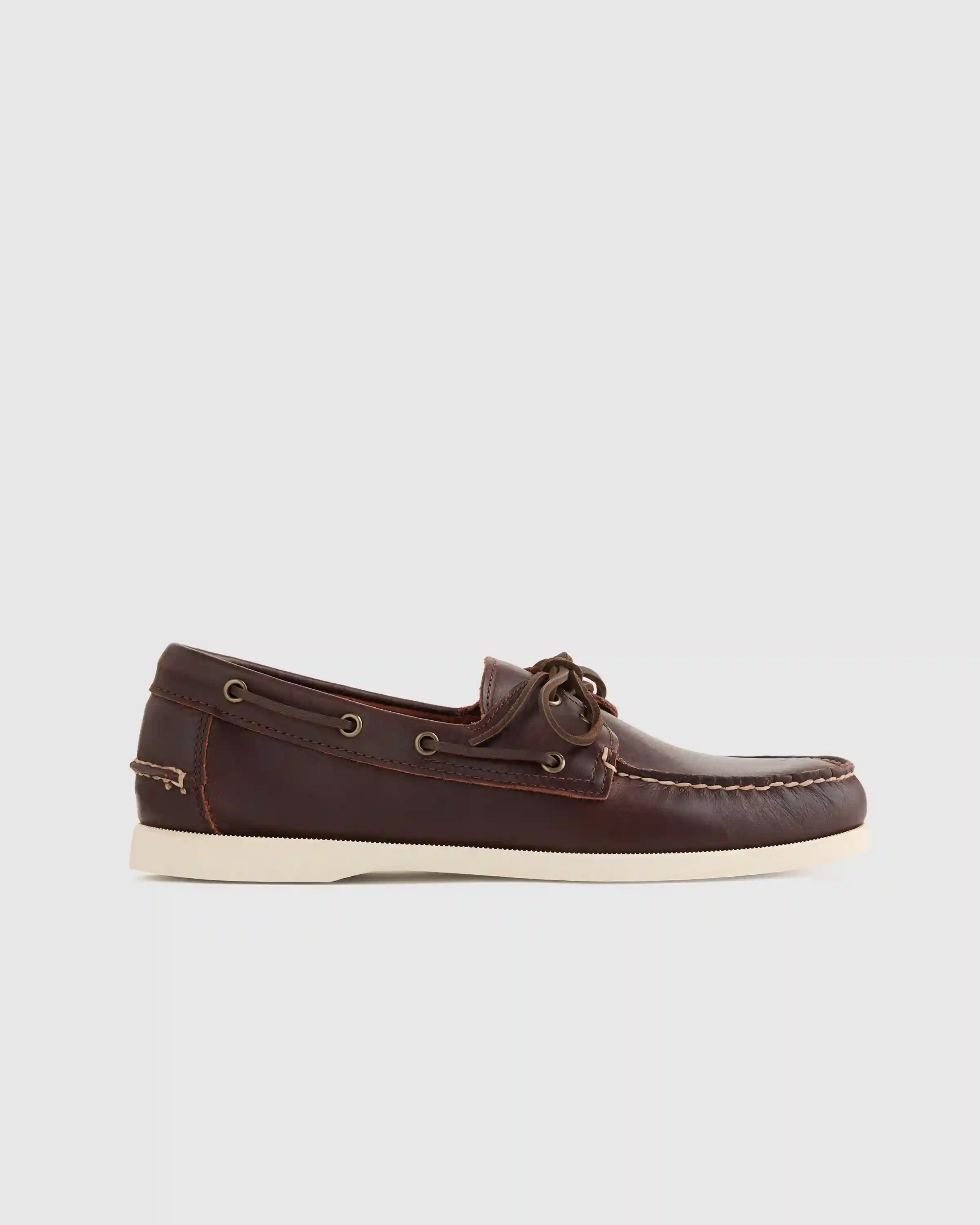 Water Resistant Leather Boat Shoe