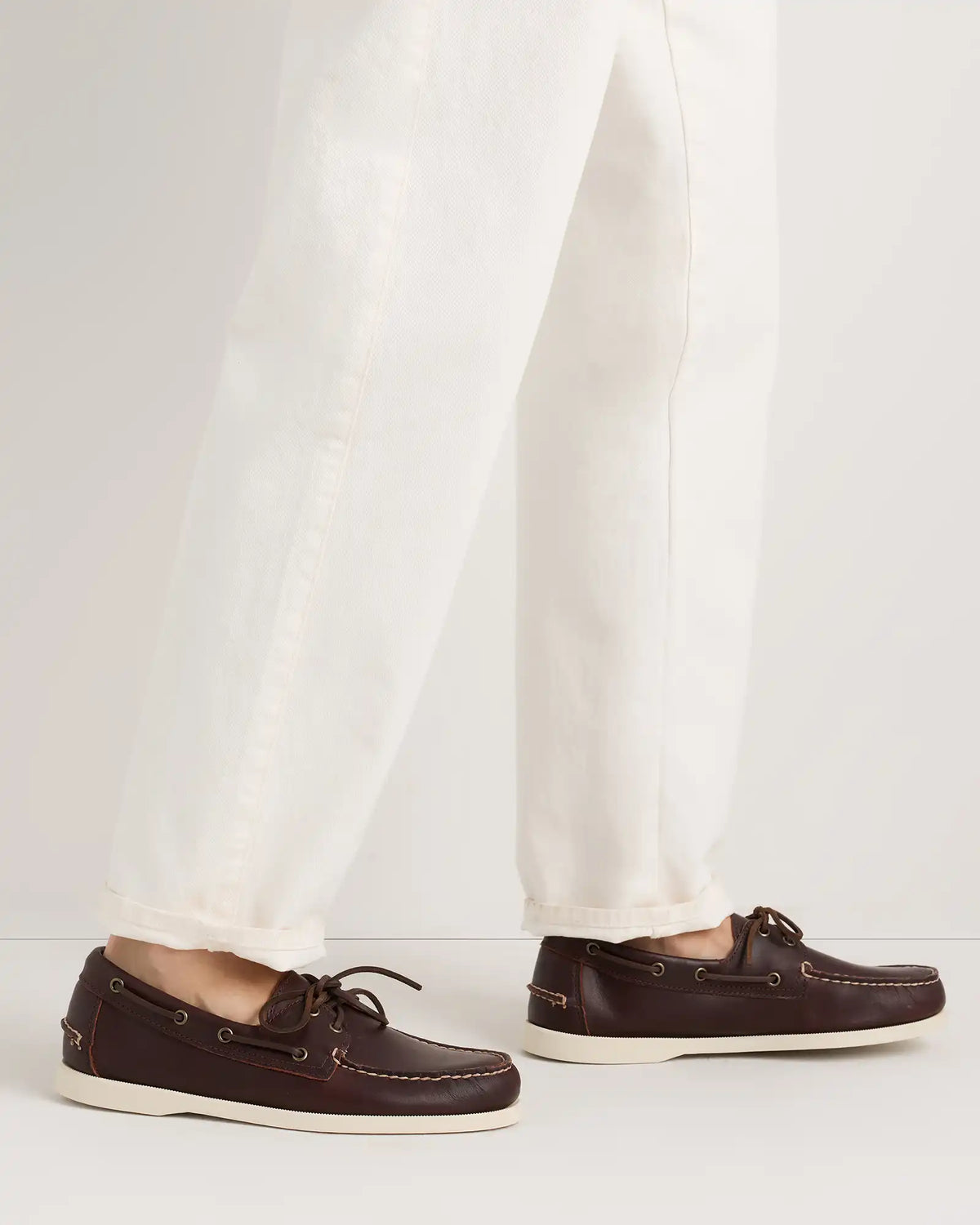 Water Resistant Leather Boat Shoe