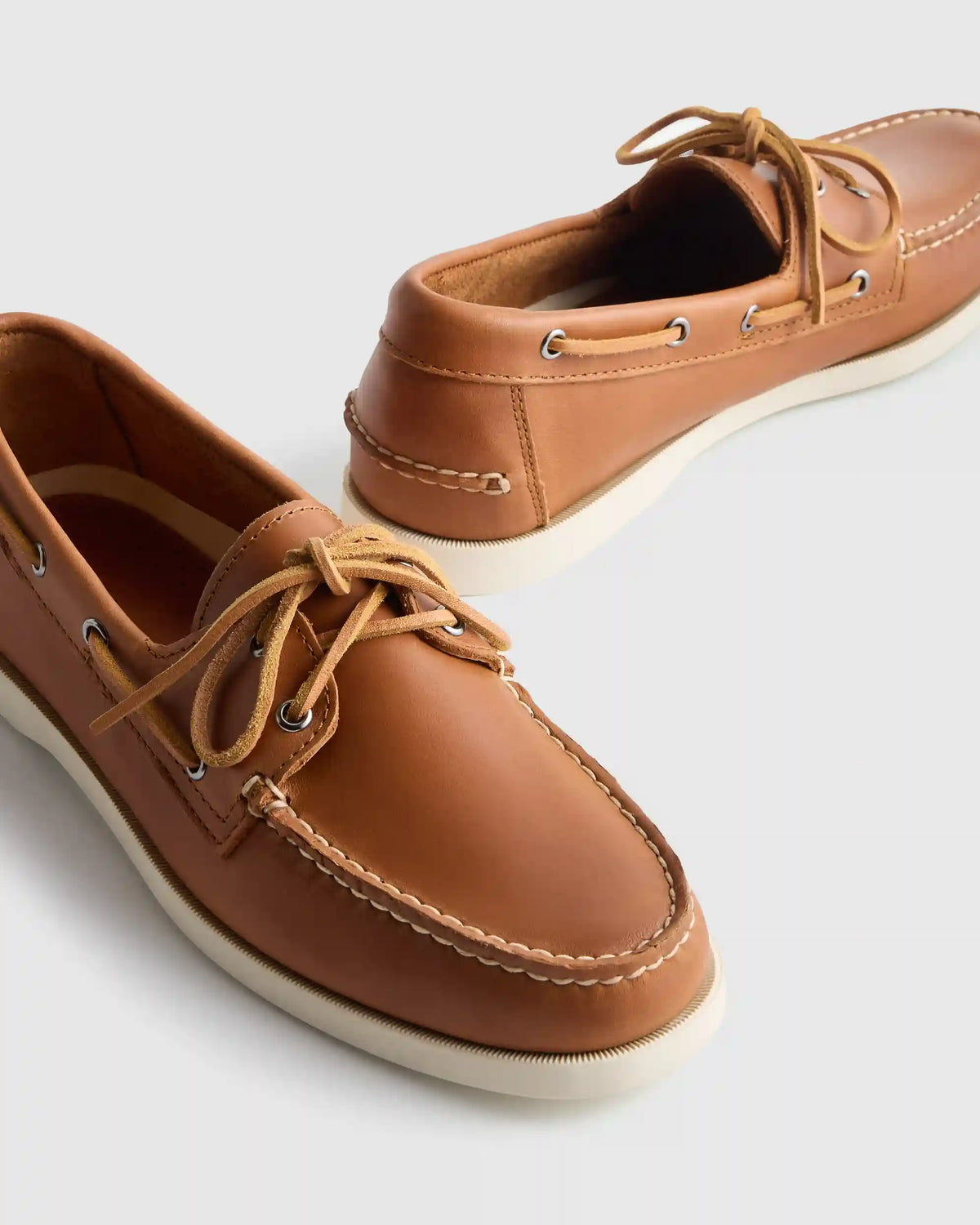 Water Resistant Leather Boat Shoe