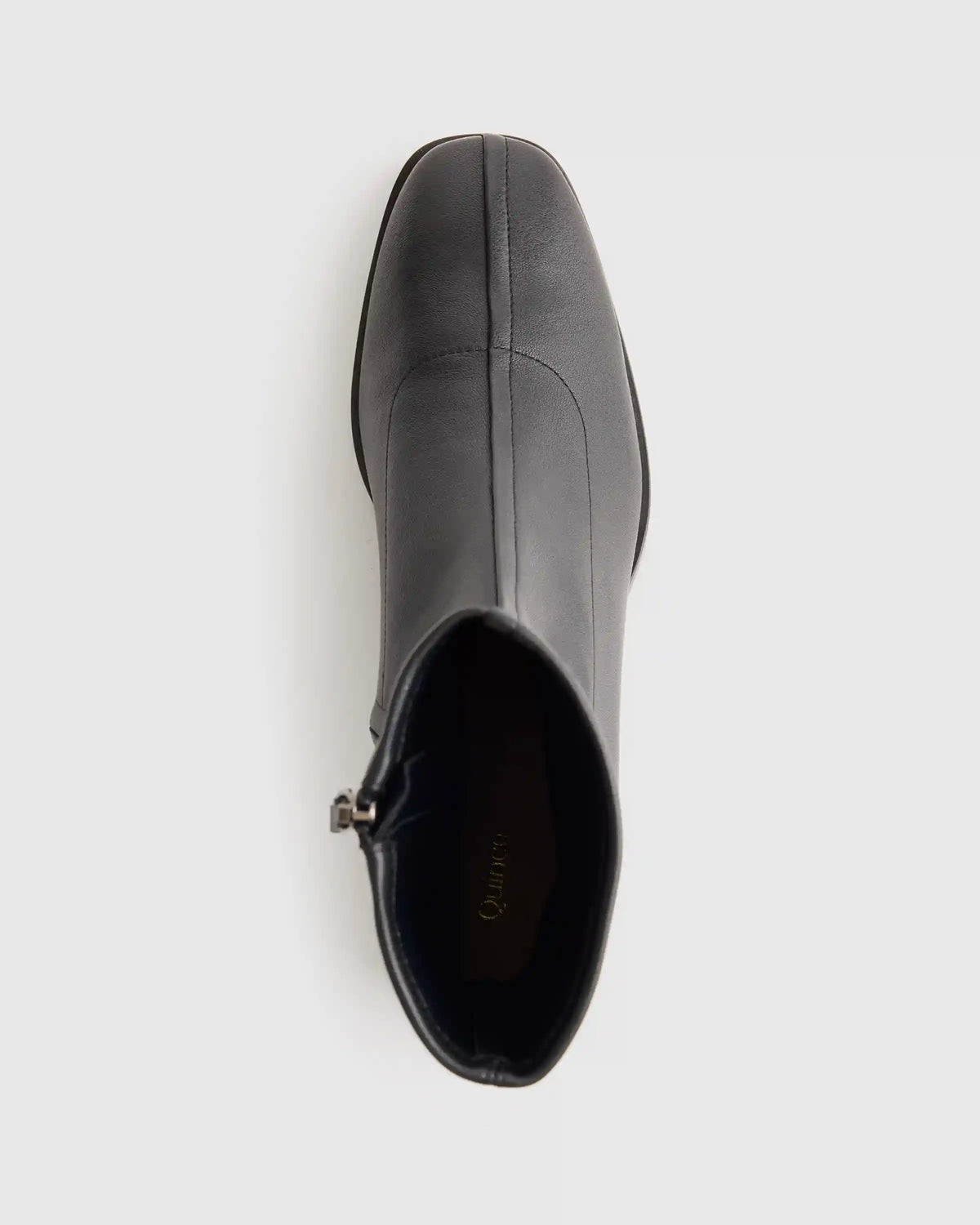 Italian Leather Stretch Sock Bootie