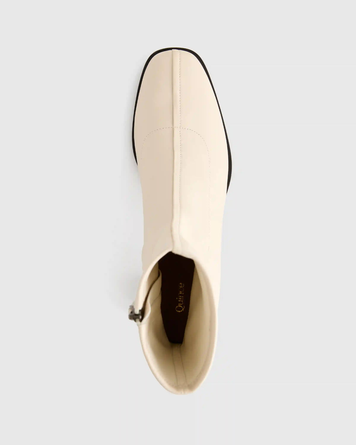 Italian Leather Stretch Sock Bootie