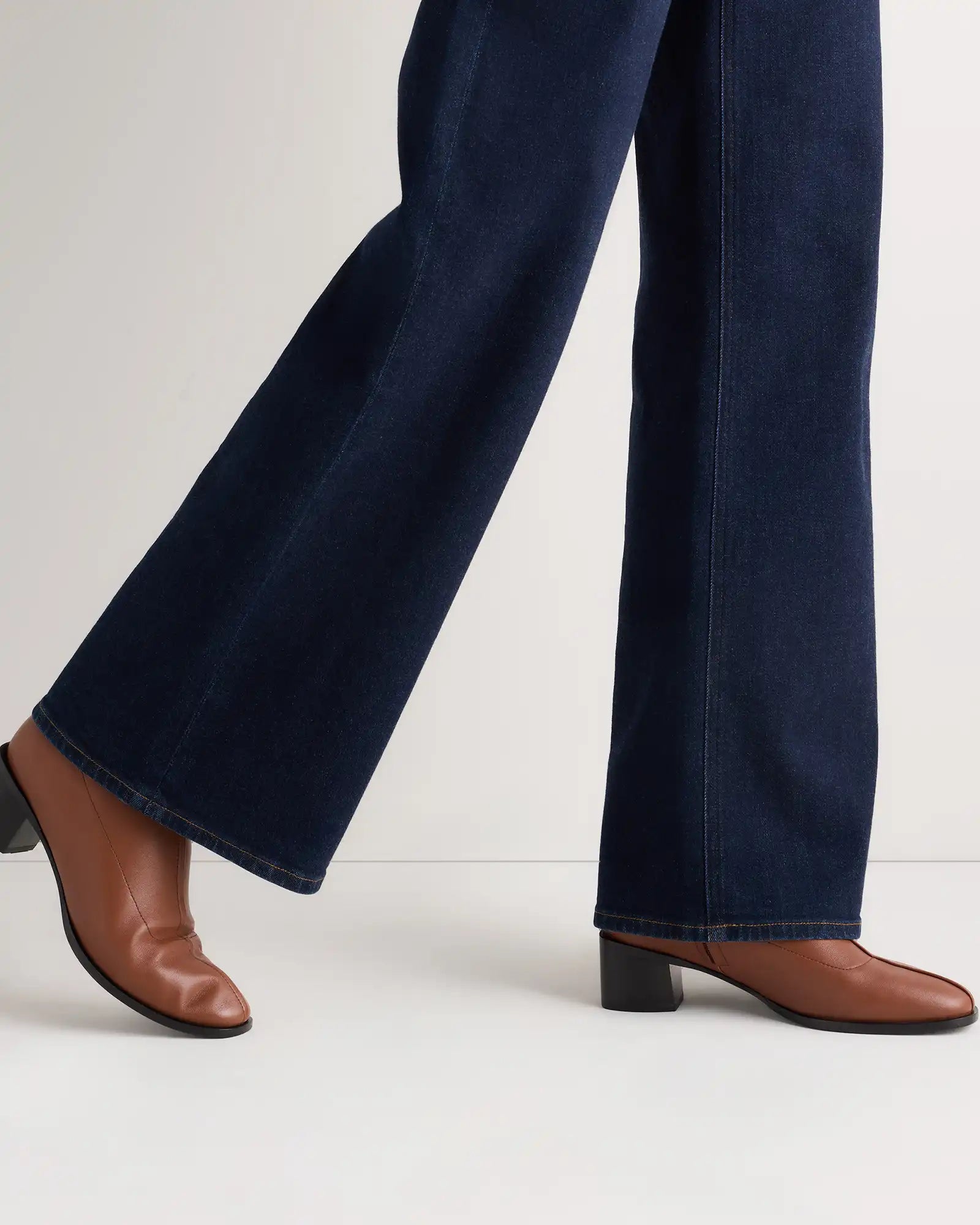 Italian Leather Stretch Sock Bootie