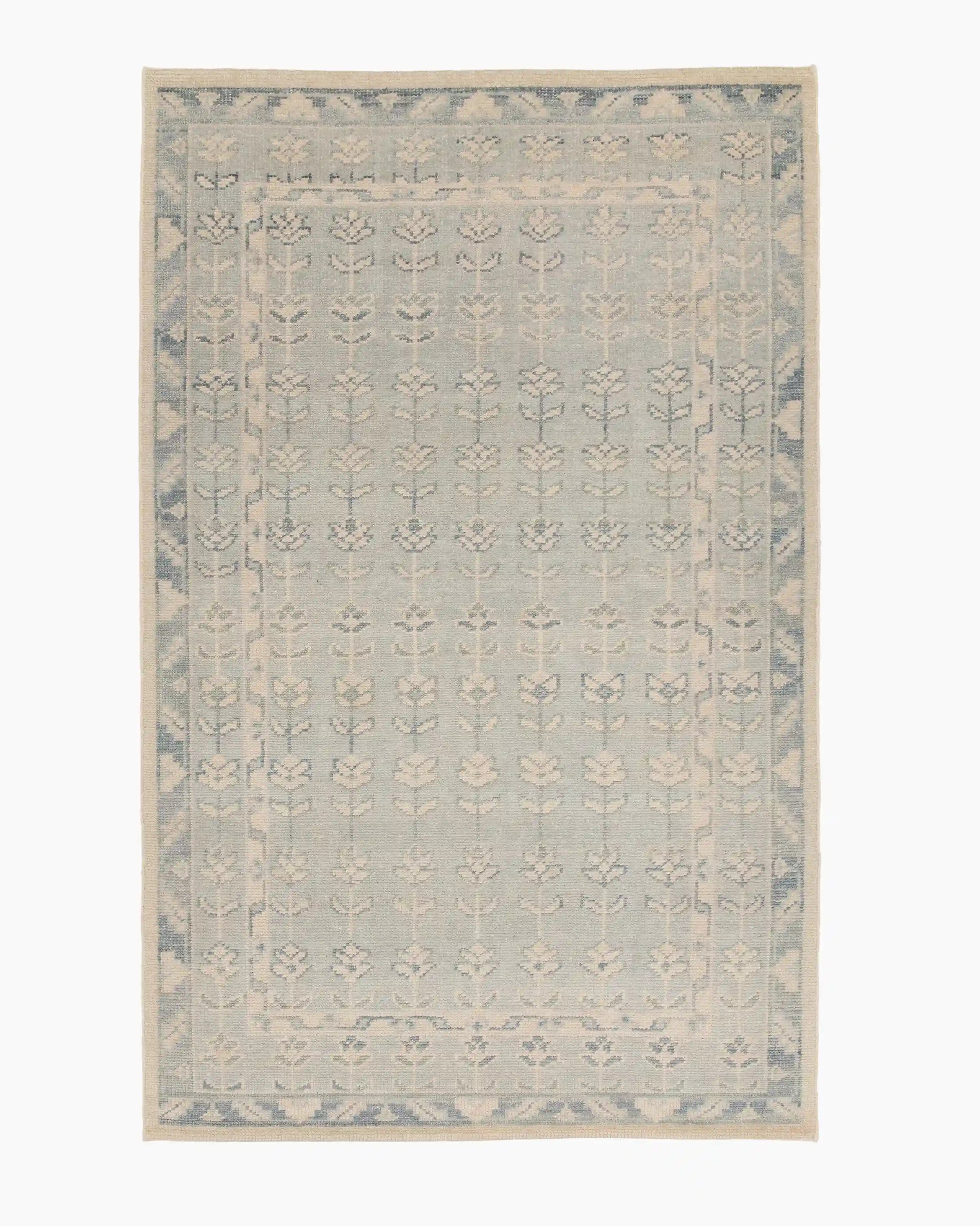 Mabel Hand-Knotted Wool Rug