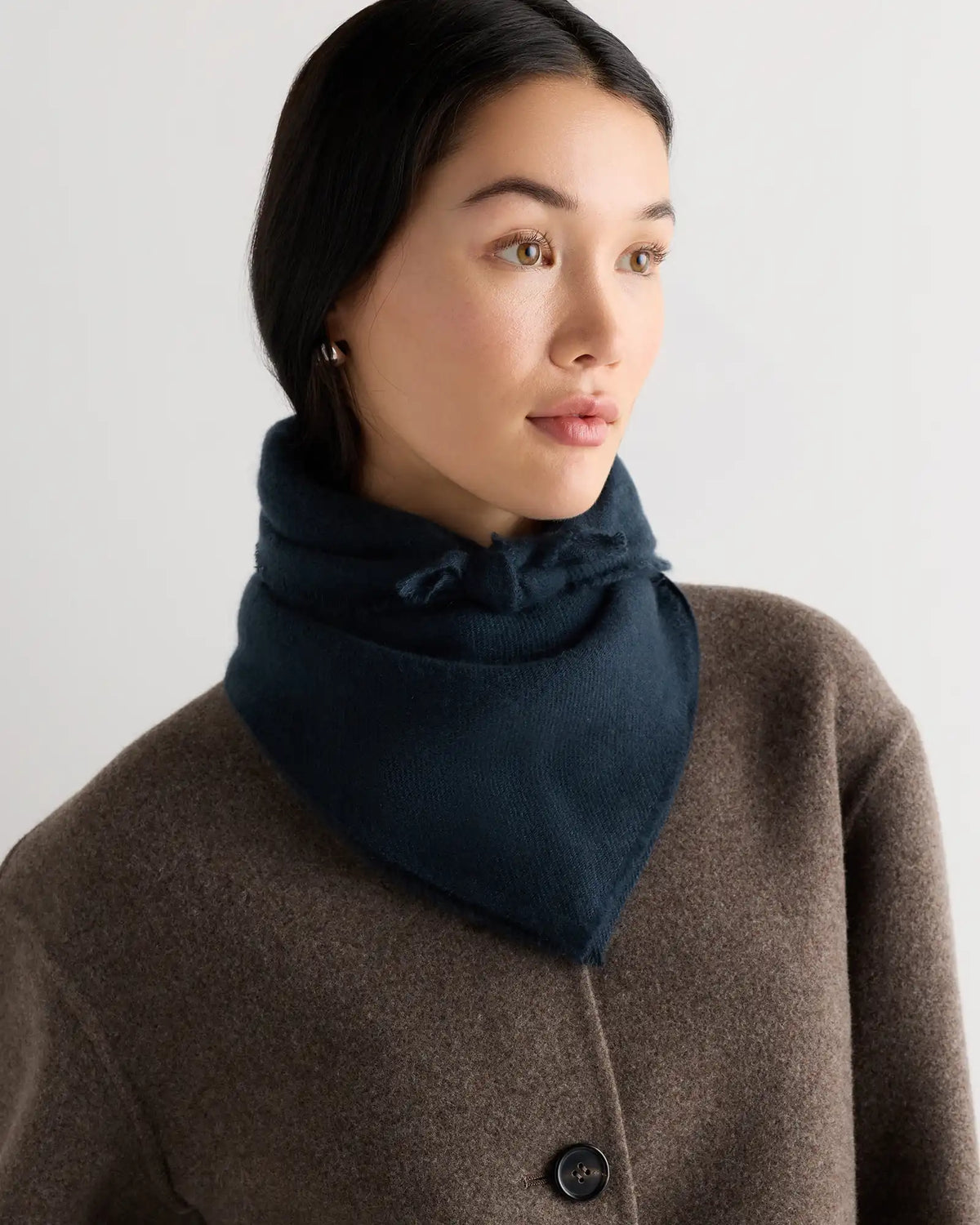 Mongolian Cashmere Square Scarf