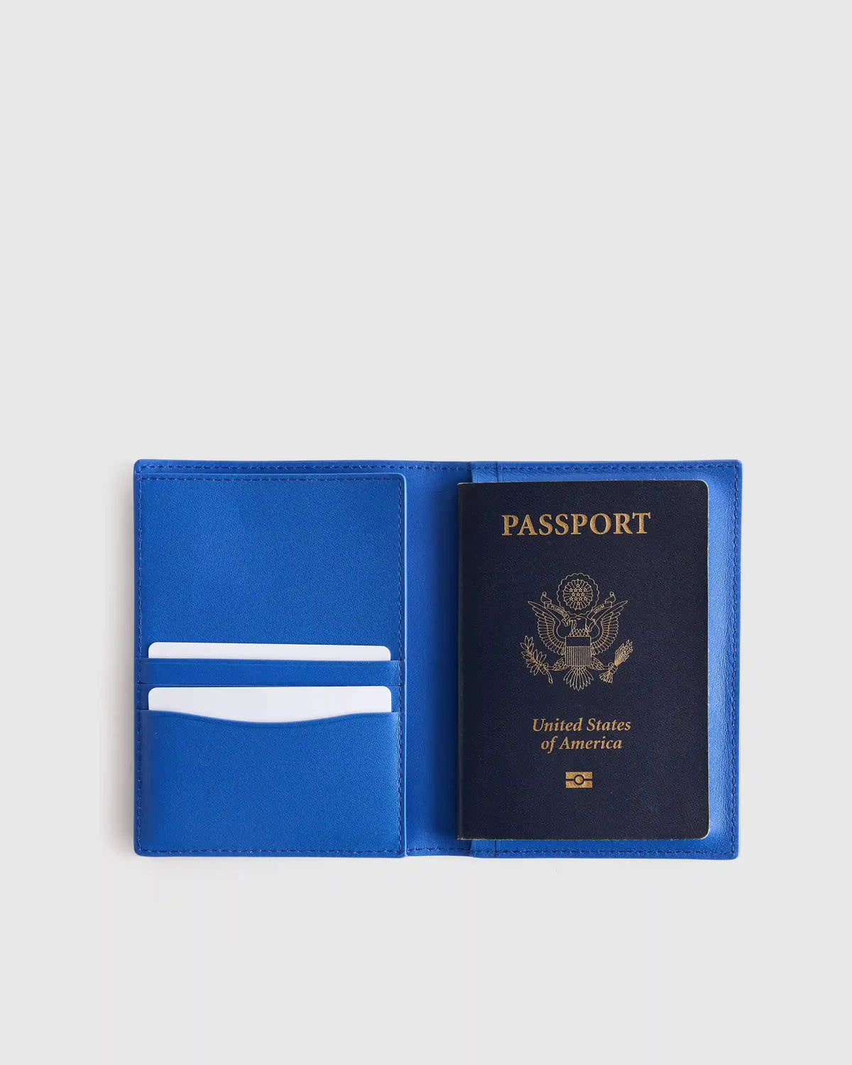 Nappa Leather RFID Blocking Passport Holder