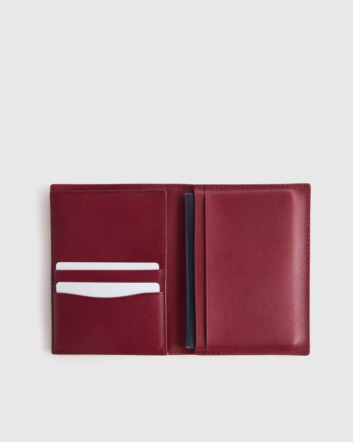 Nappa Leather RFID Blocking Passport Holder